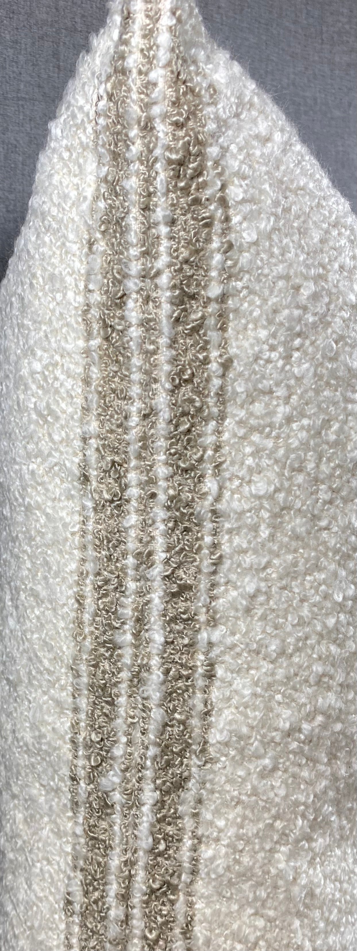 Luxury Square Pillow - 24" x 24" - Mackinac- Truffle