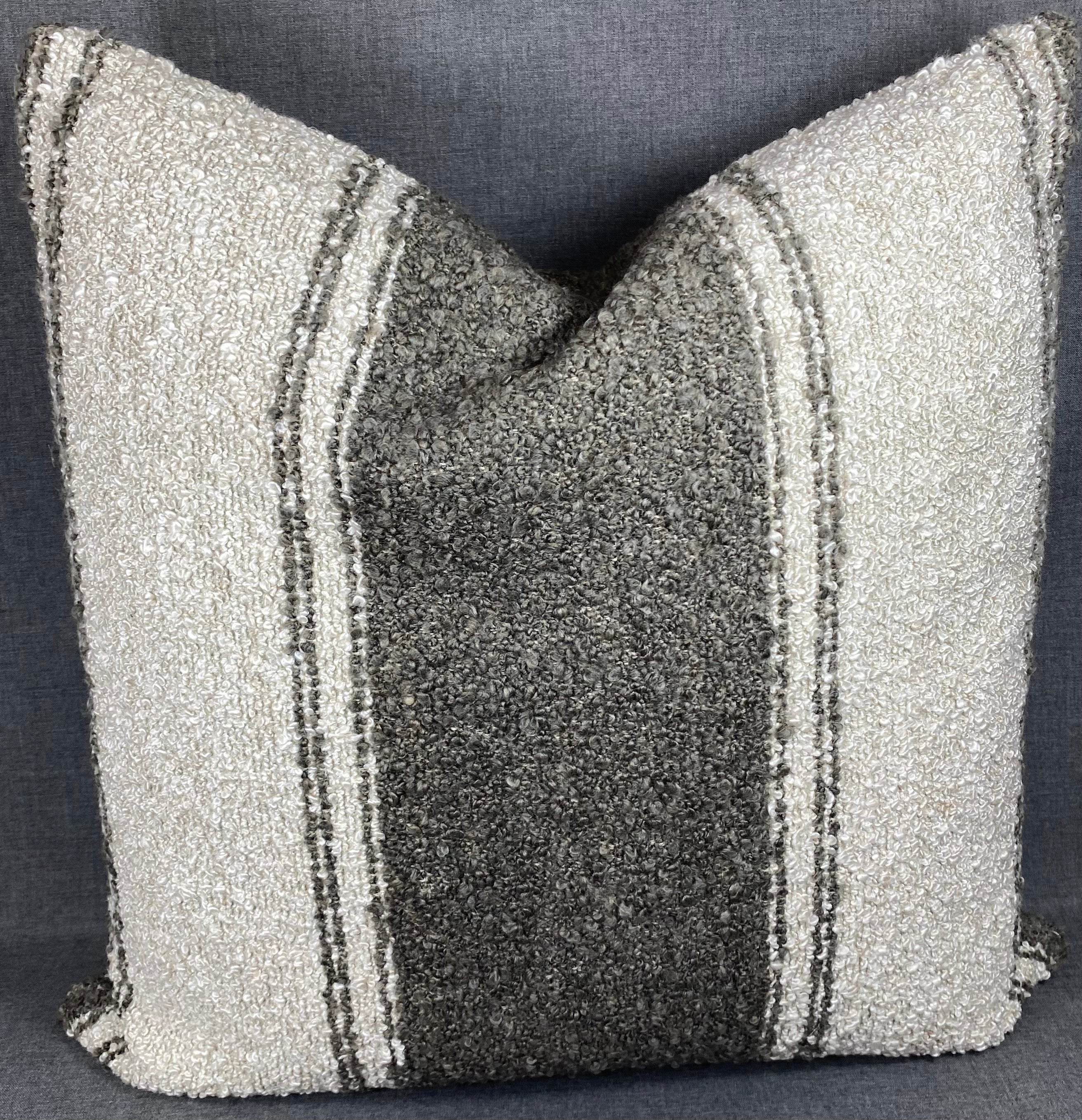 Luxury Square Pillow - 24" x 24" - Mackinac Truffle