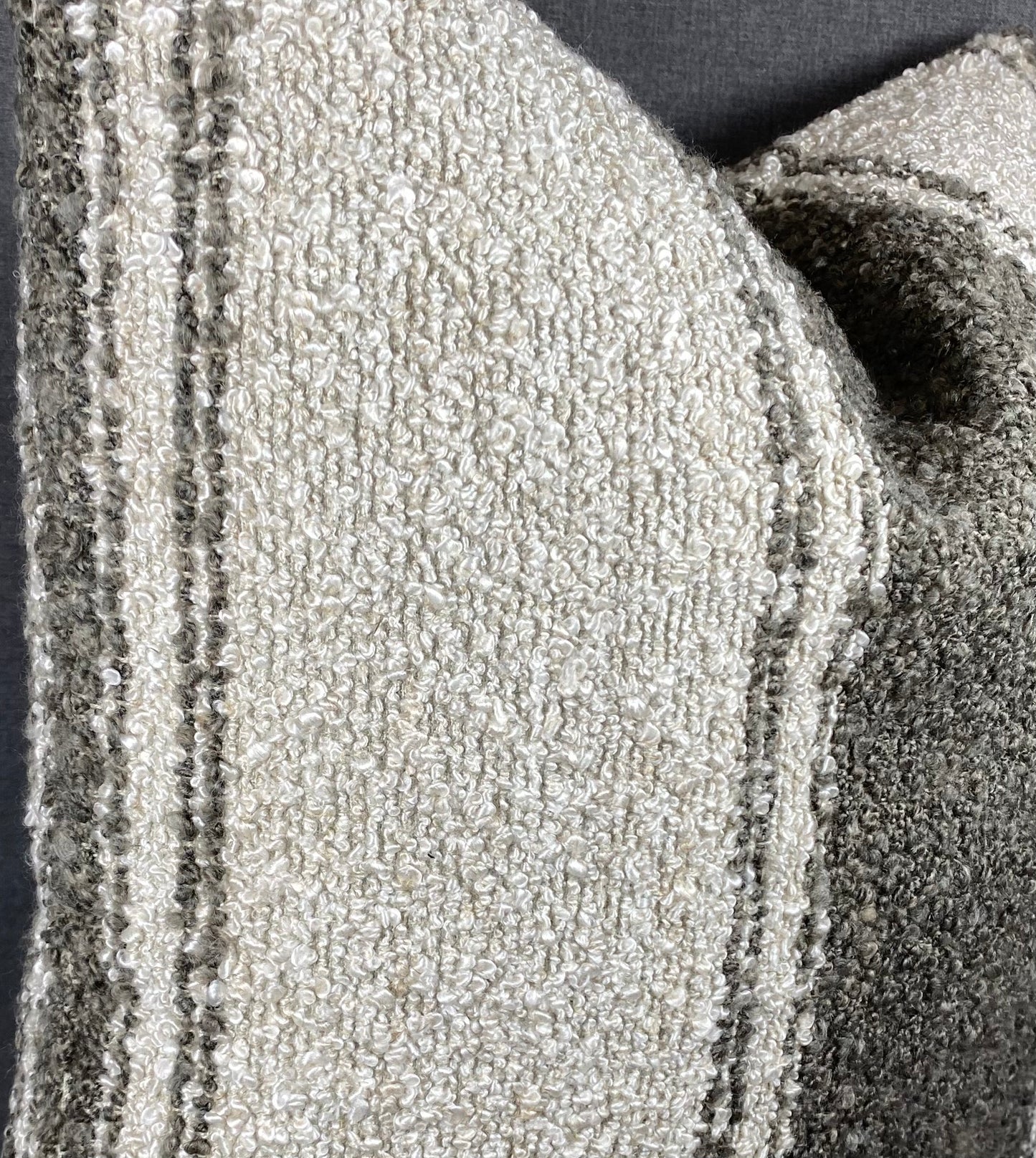 Luxury Square Pillow - 24" x 24" - Mackinac-Ecru