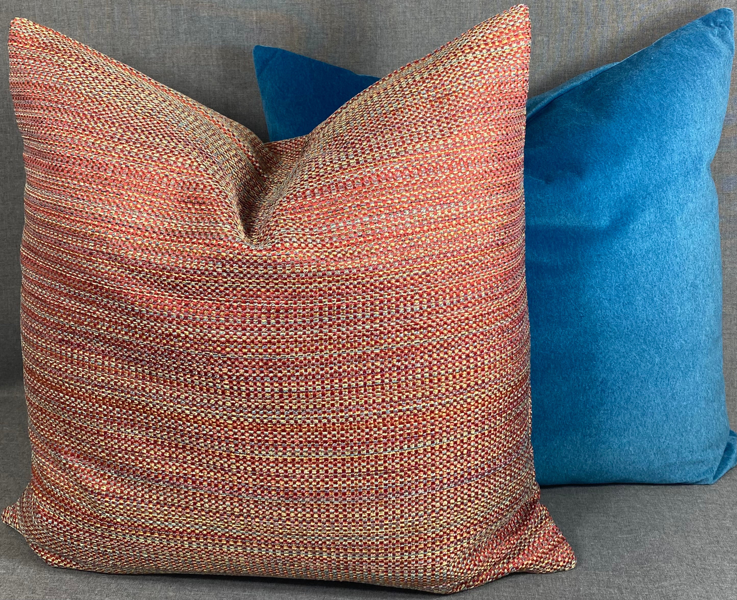 Luxury Pillow -  24" x 24" -  Sunset Pop