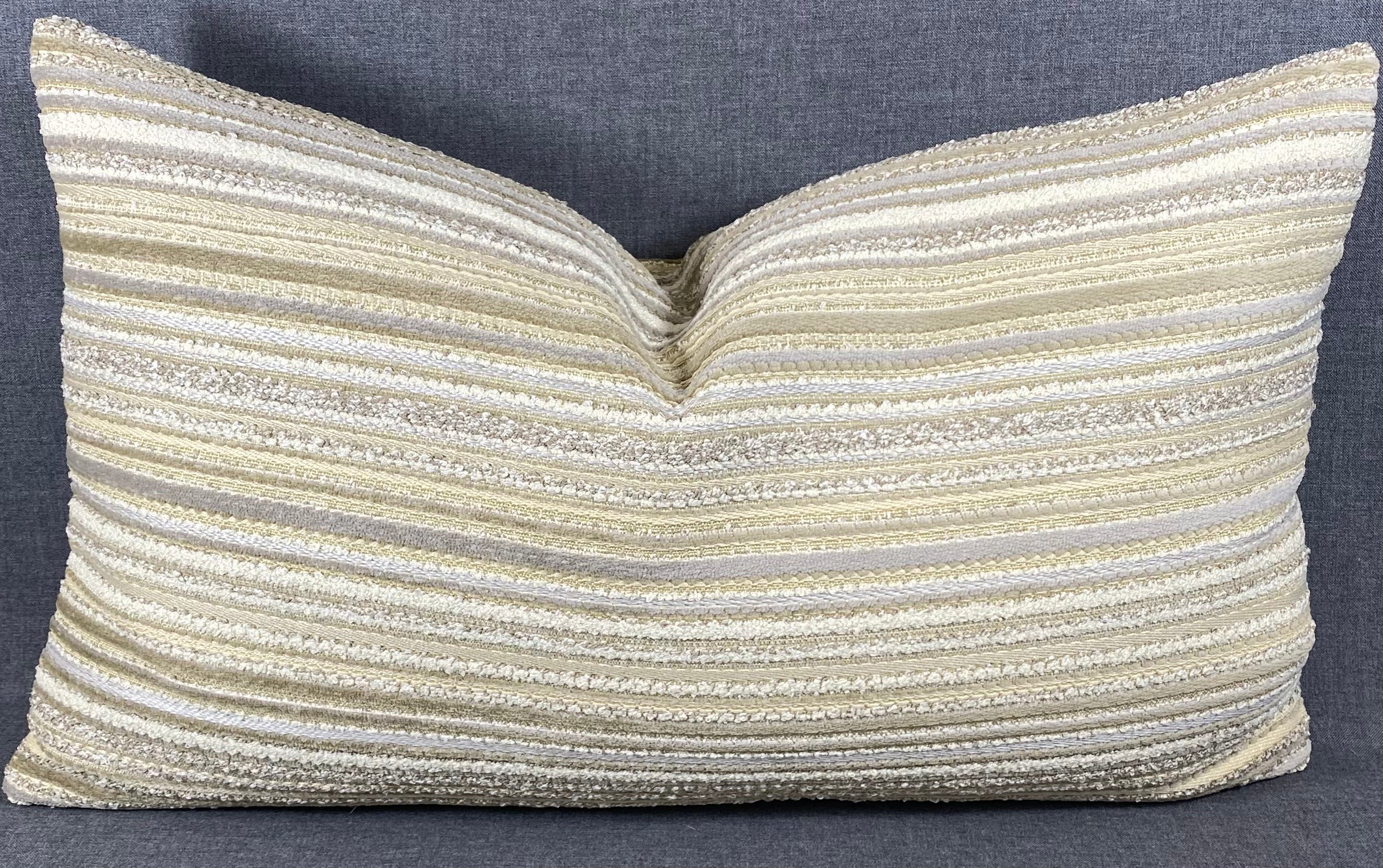 Luxury Lumbar Pillow  - 24" x 14"- Subtle Layers
