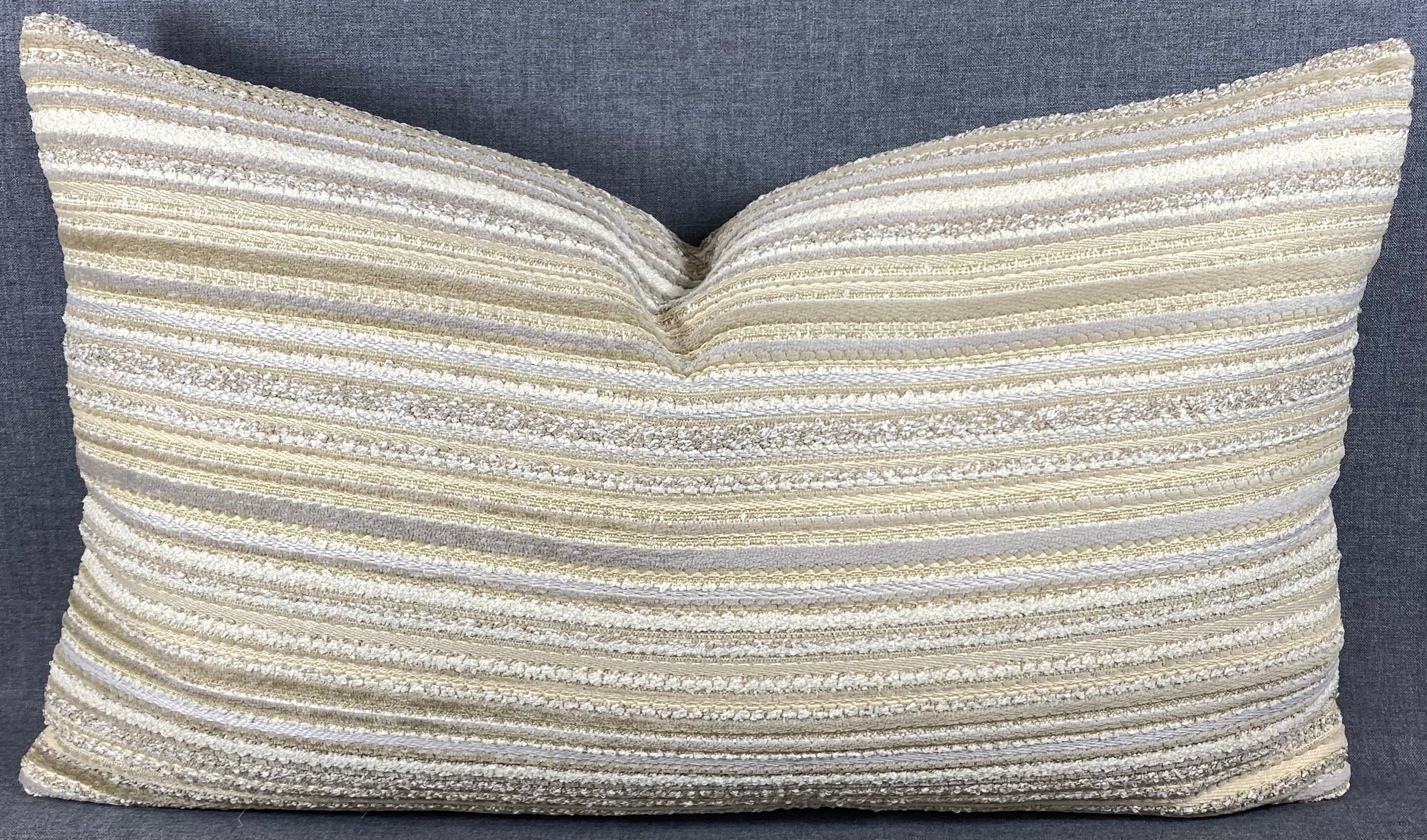 Luxury Lumbar Pillow  - 24" x 14"- Subtle Layers