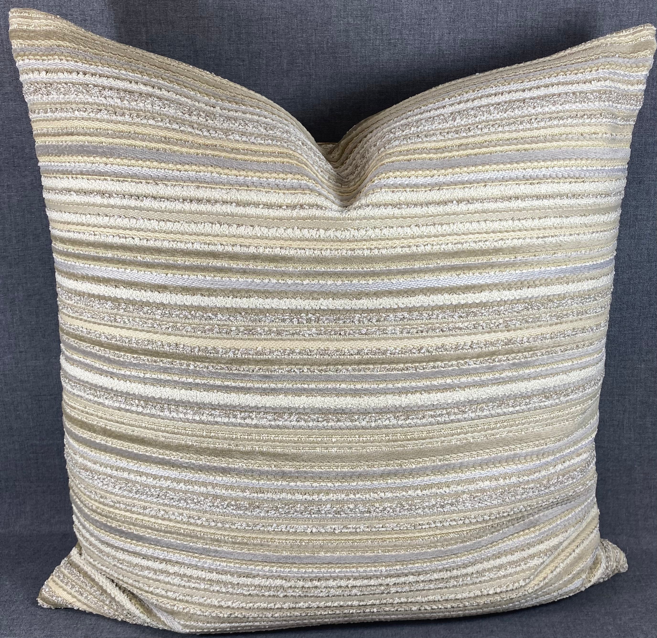 Luxury Pillow - 24” x 24”- Subtle Layers
