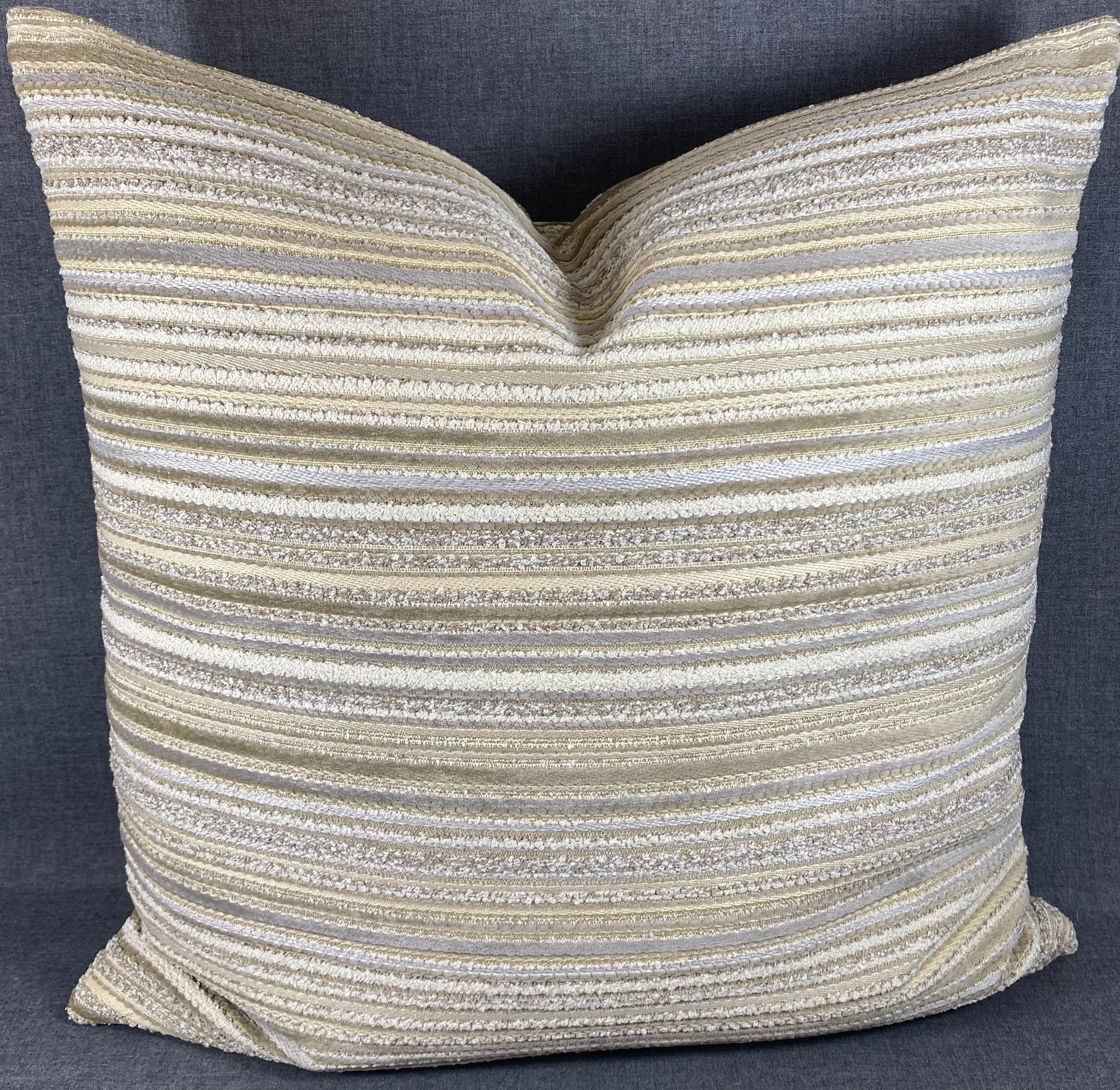 Luxury Pillow - 24” x 24”- Subtle Layers