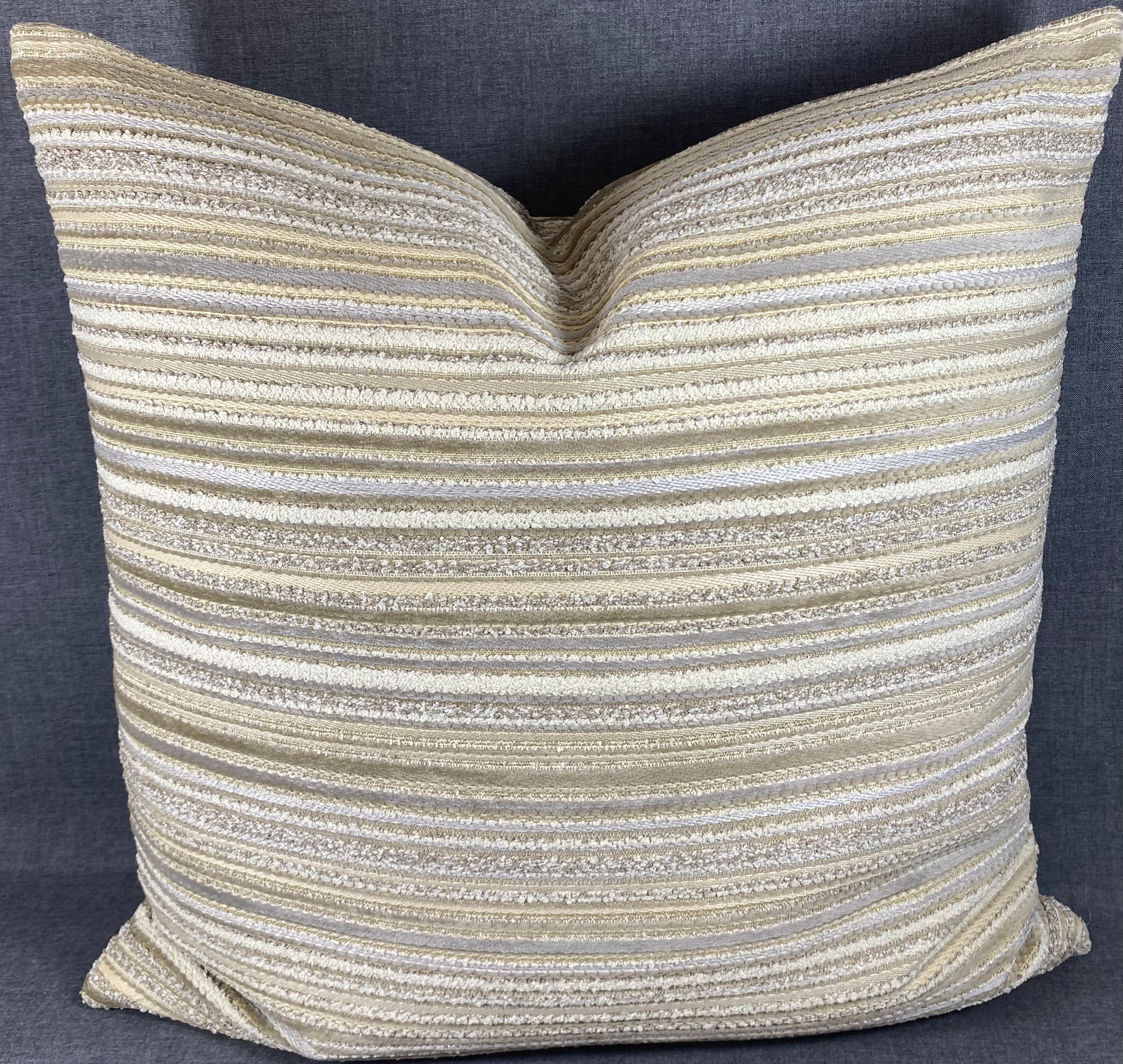 Luxury Pillow - 24” x 24”- Subtle Layers
