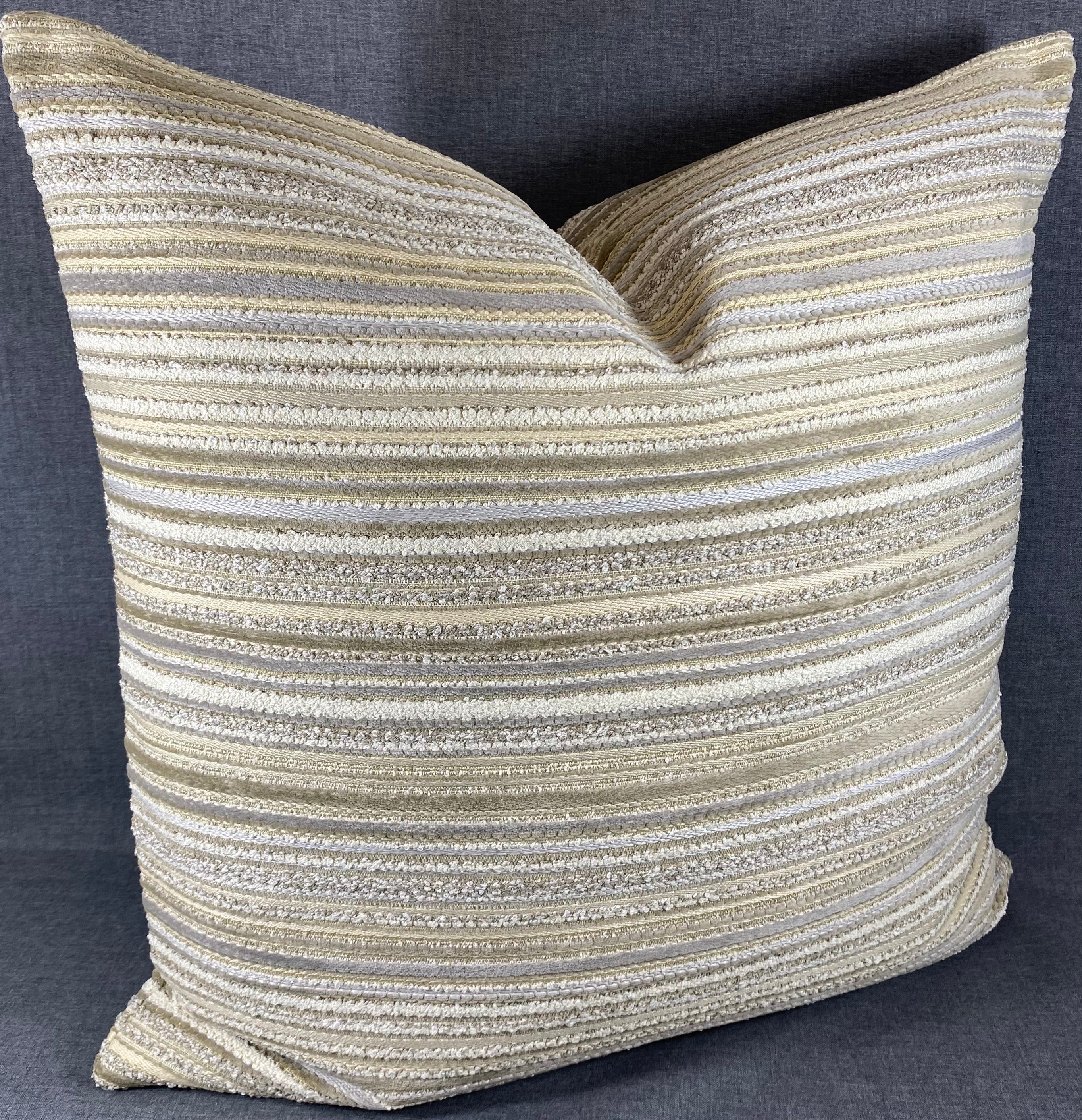 Luxury Pillow - 24” x 24”- Subtle Layers