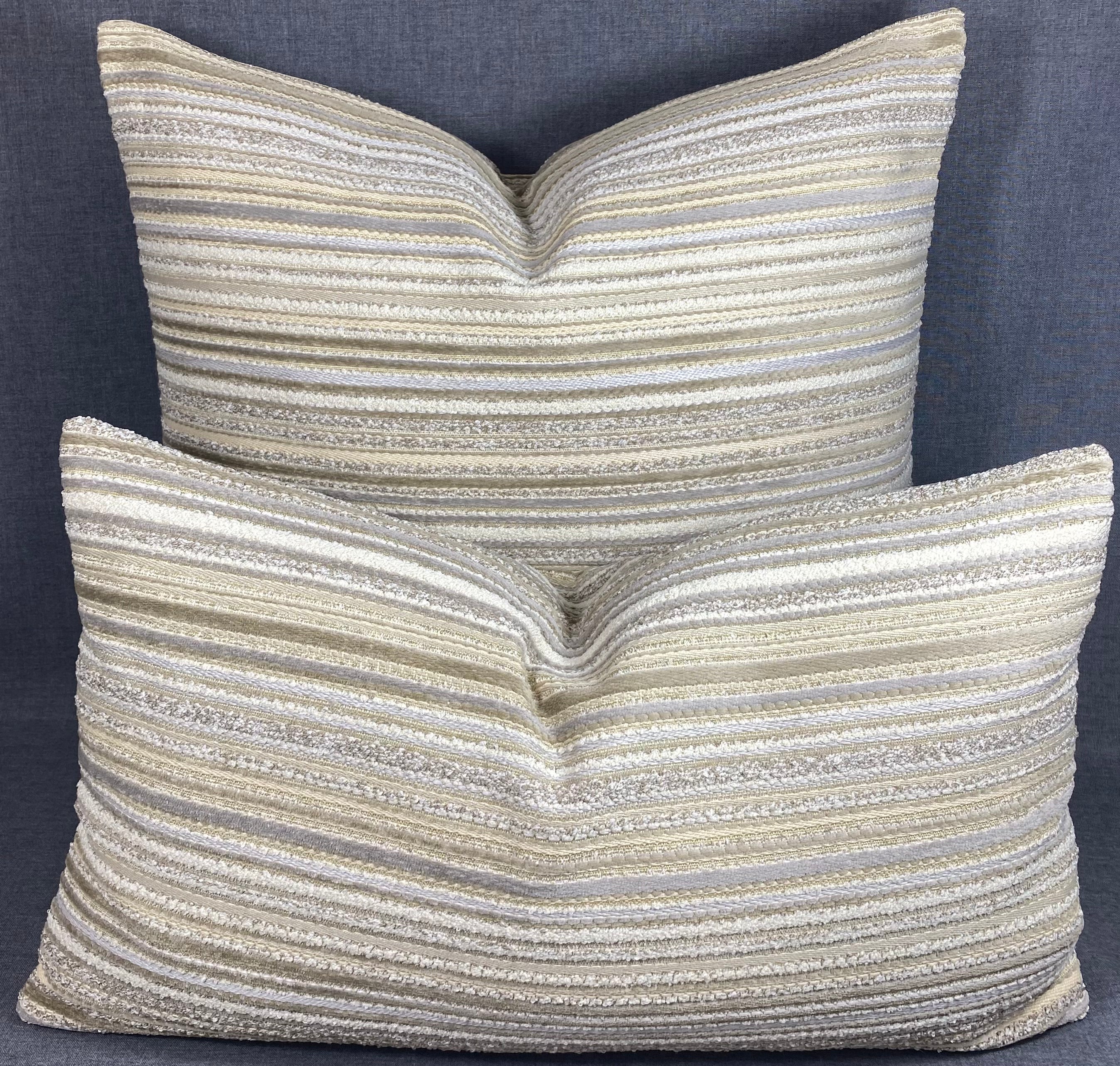 Luxury Lumbar Pillow  - 24" x 14"- Subtle Layers