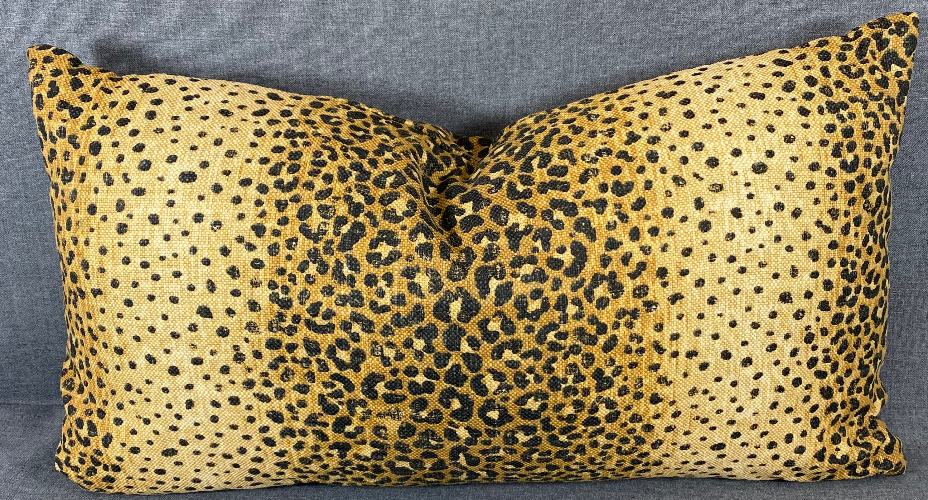 Luxury Lumbar Pillow - 24" x 14" - Nala Saffron