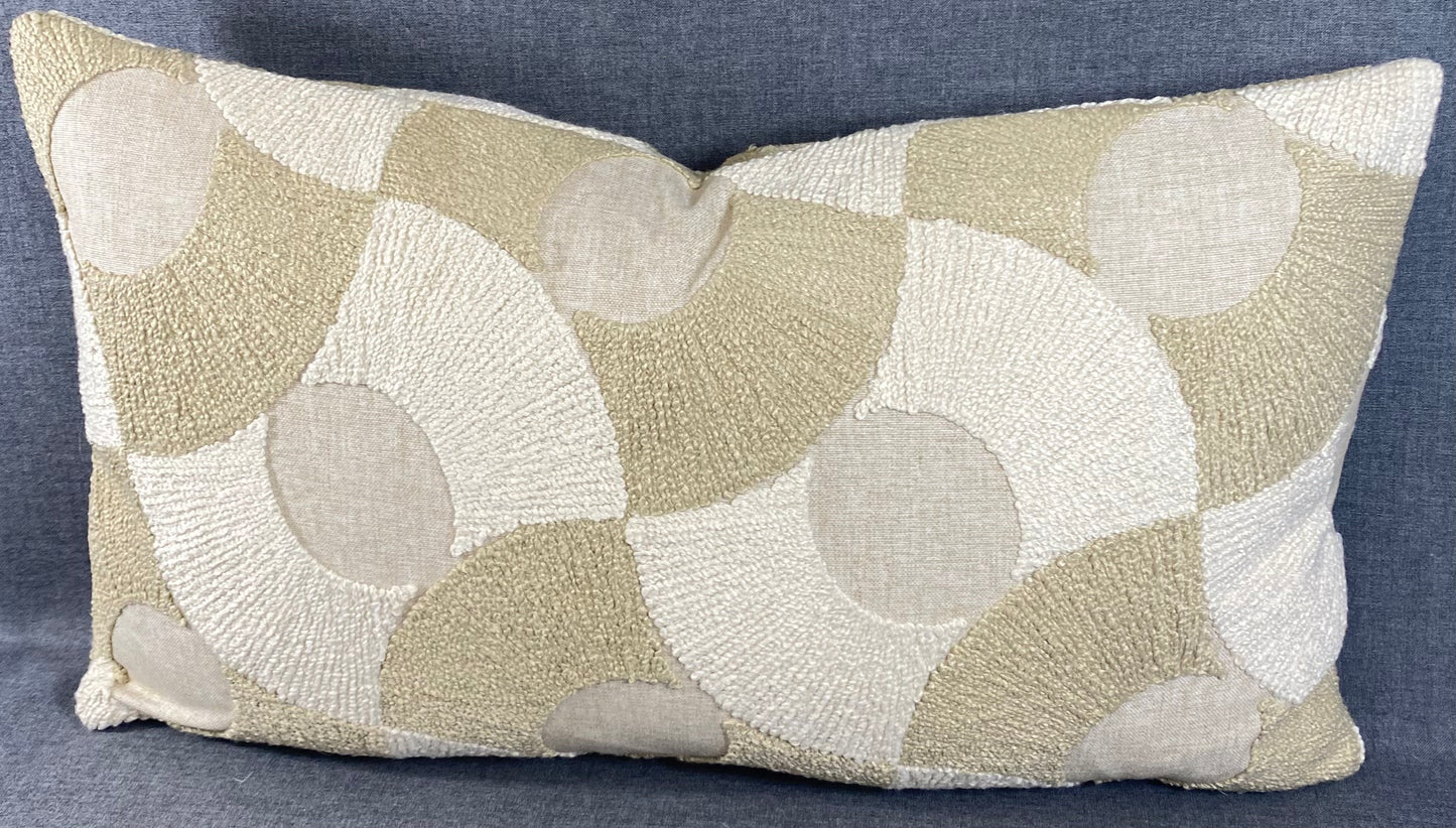 Luxury Lumbar Pillow - 24" x 14" - Montecito Moons