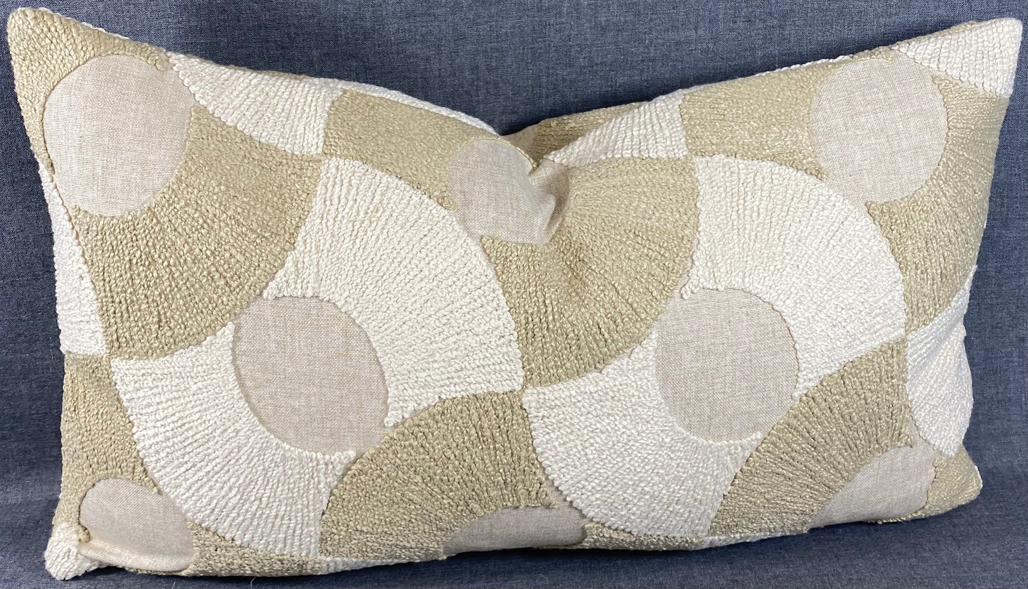 Luxury Lumbar Pillow - 24" x 14" - Montecito Moons