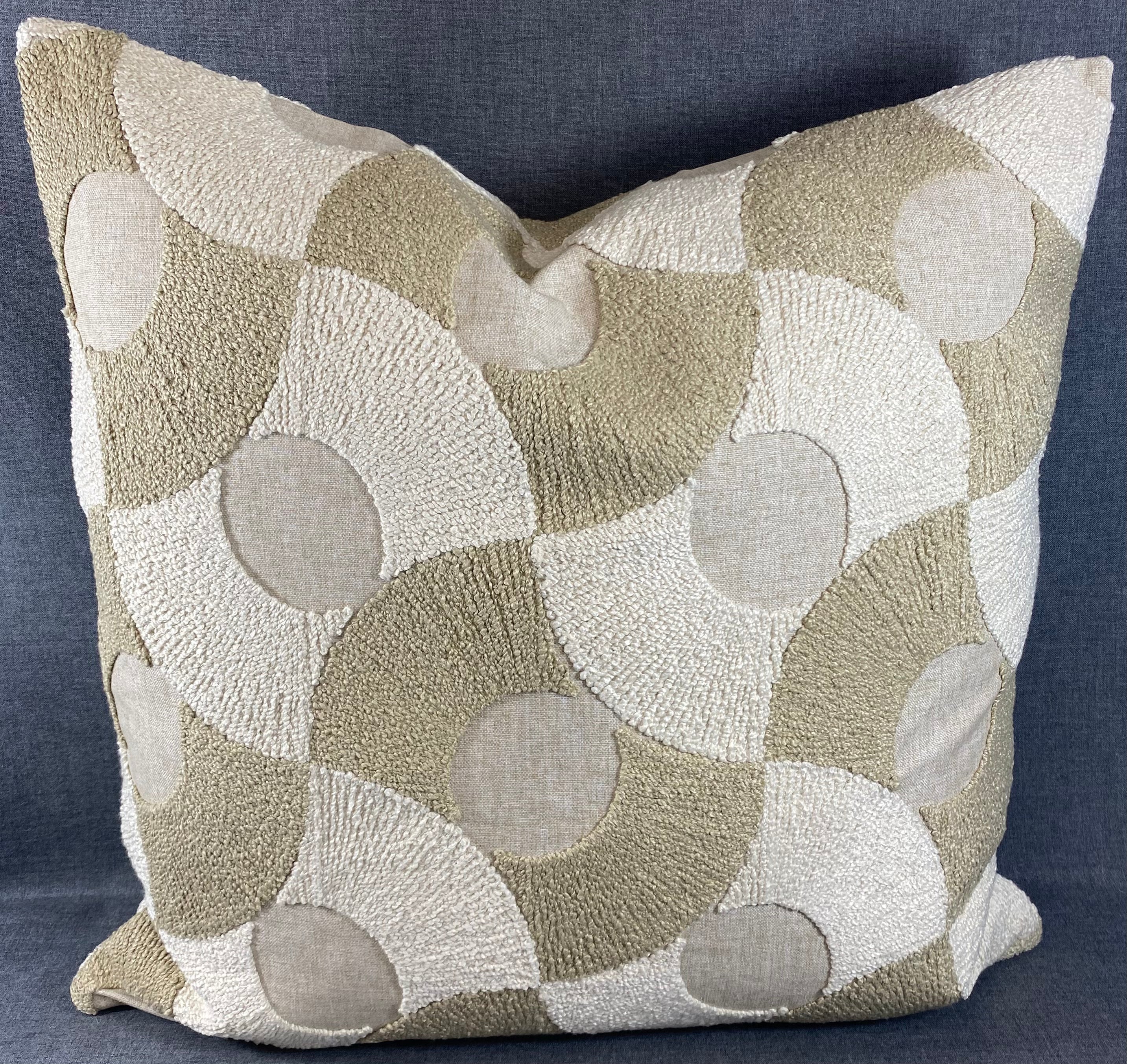 Luxury Pillow -  24" x 24" -  Montecito Moons