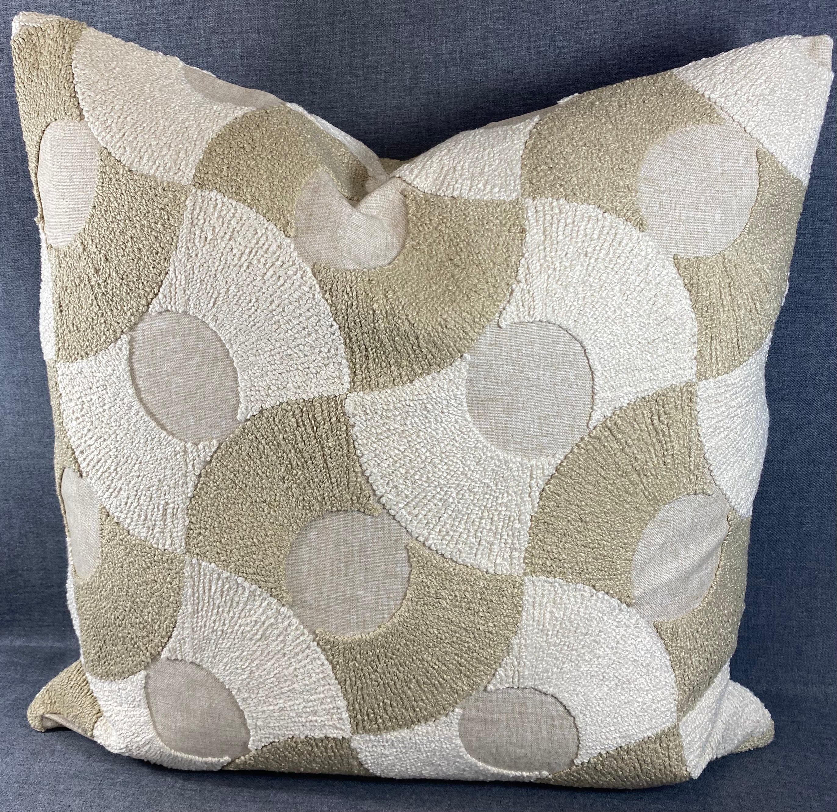 Luxury Pillow -  24" x 24" -  Montecito Moons