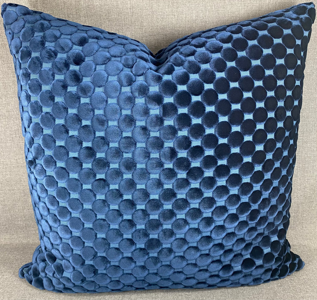 Luxury Pillow – 24" × 24" – Dance Midnight