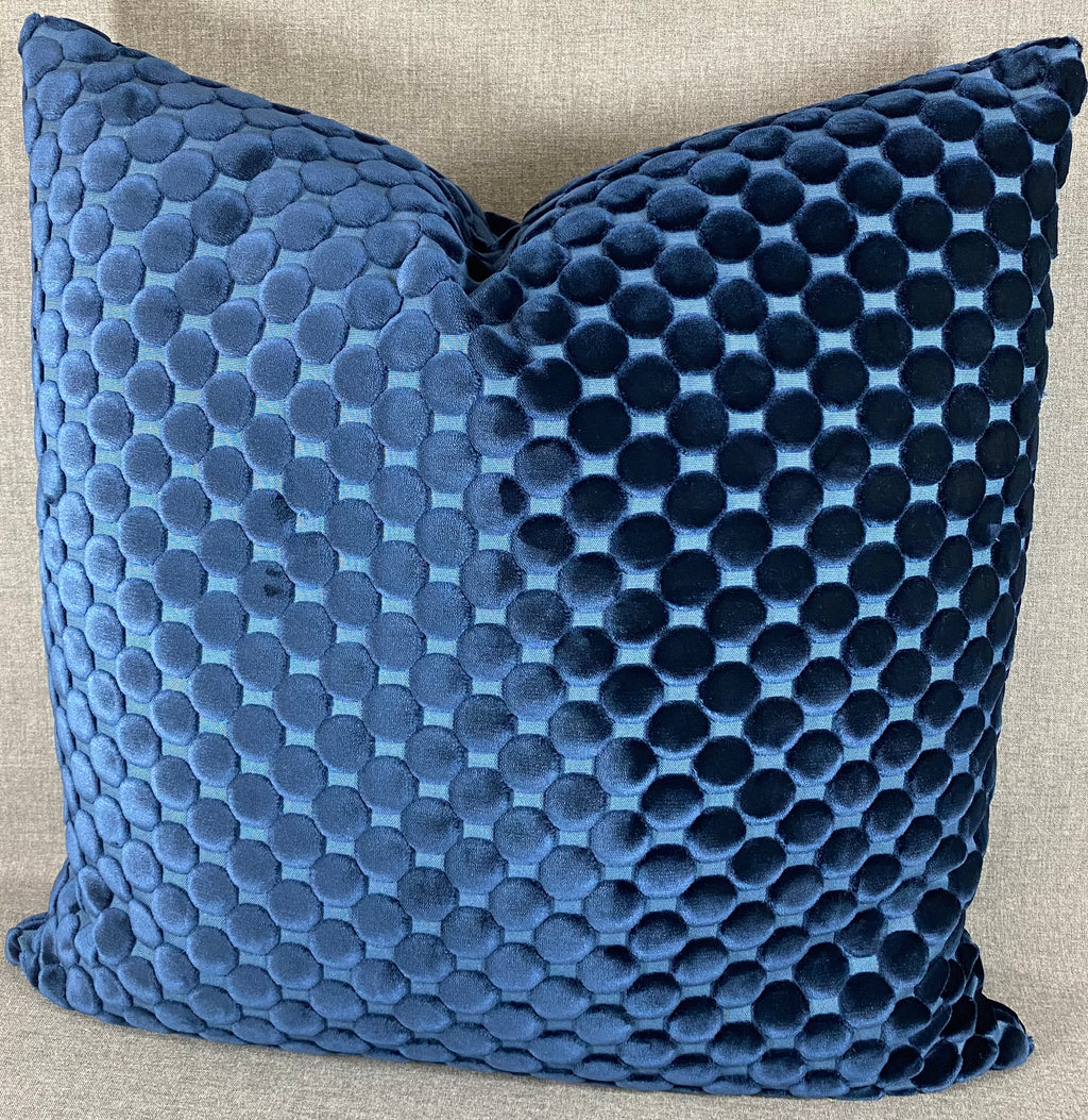 Luxury Pillow – 24" × 24" – Dance Midnight