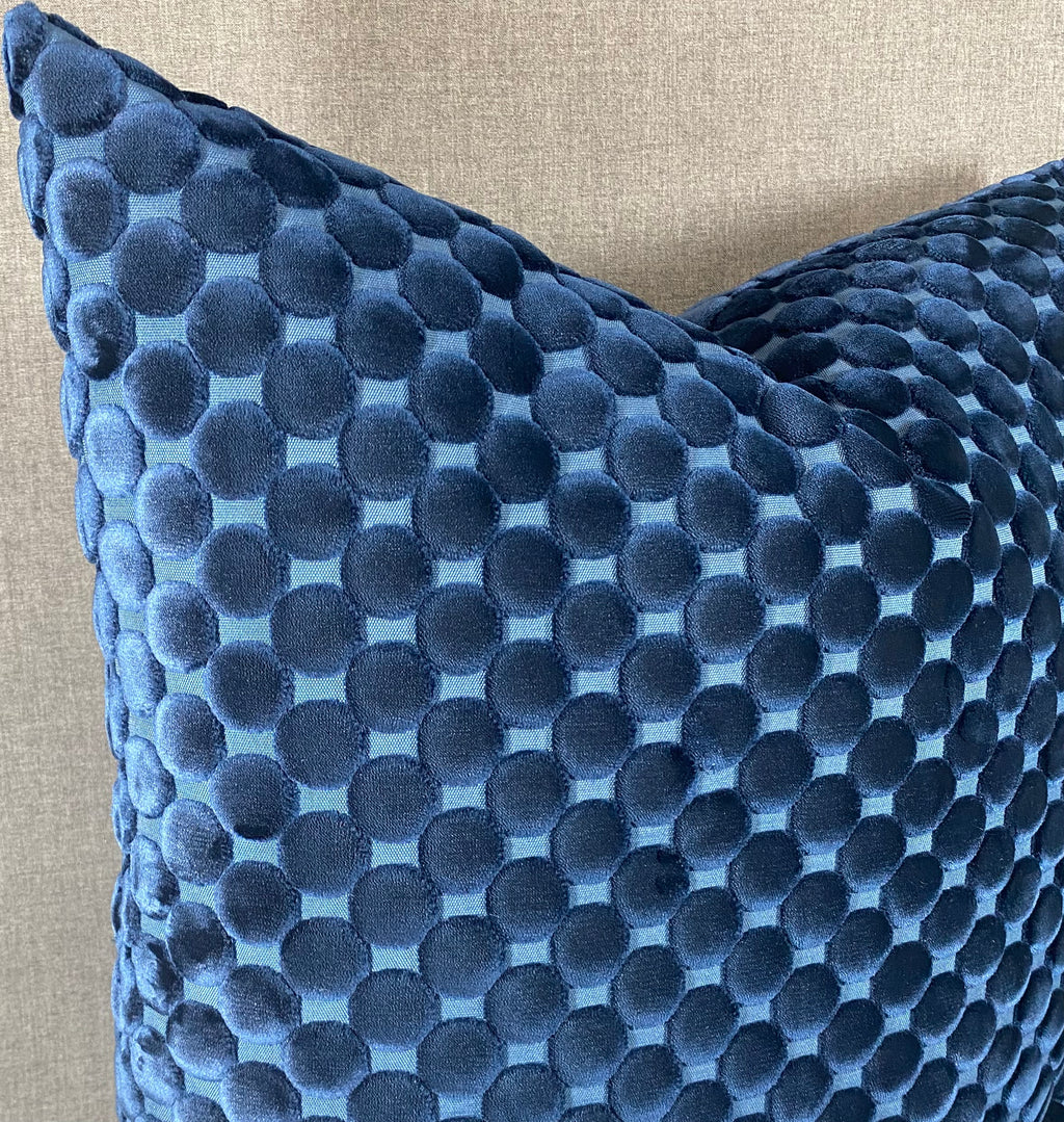 Luxury Pillow – 24" × 24" – Dance Midnight