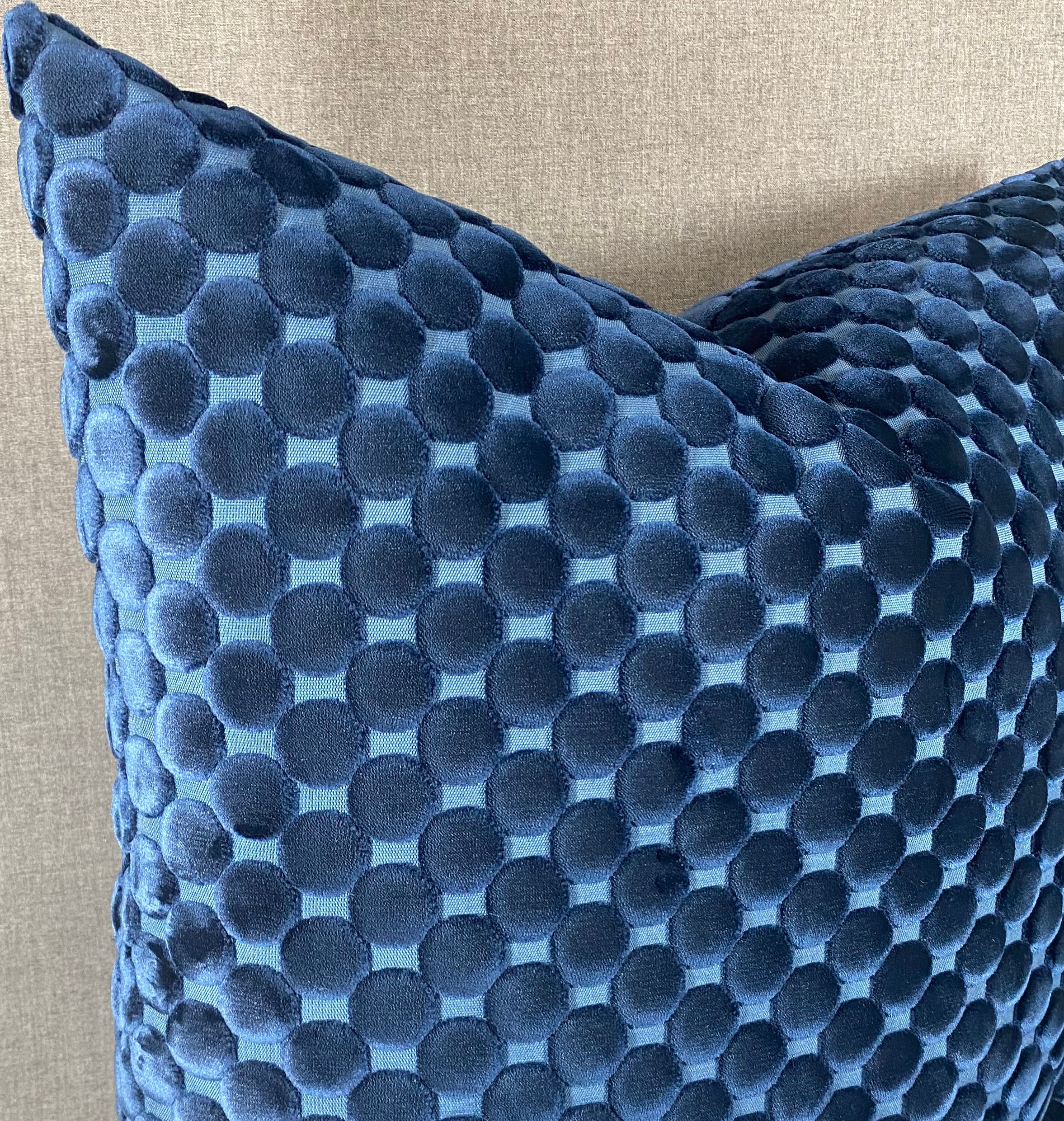 Luxury Pillow – 24" × 24" – Dance Midnight