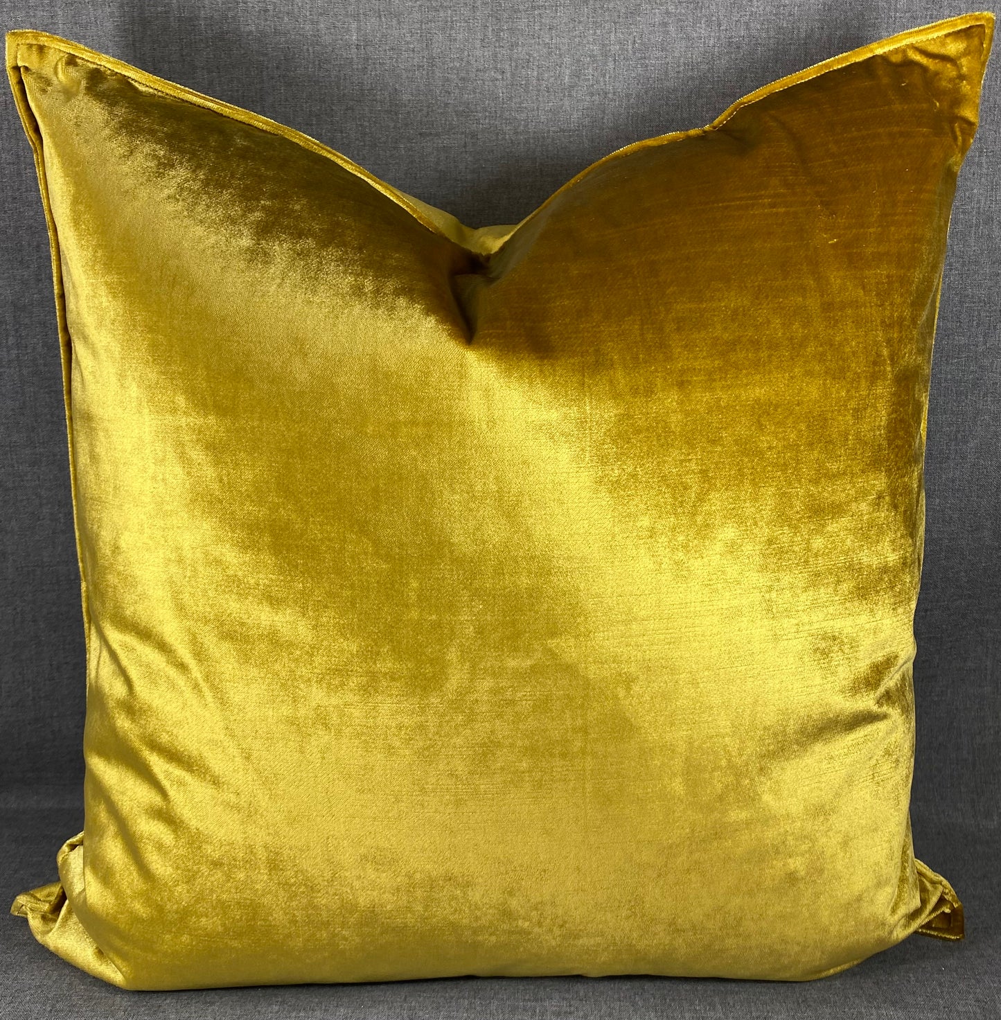 Luxury Pillow -  24" x 24" -  Iridescence Citron Double Front