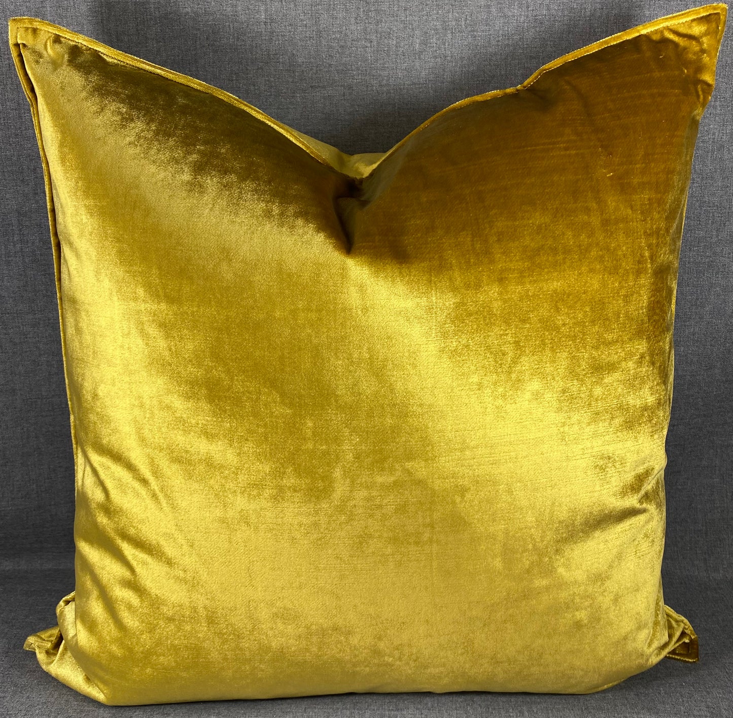 Luxury Pillow -  24" x 24" -  Iridescence Citron Double Front
