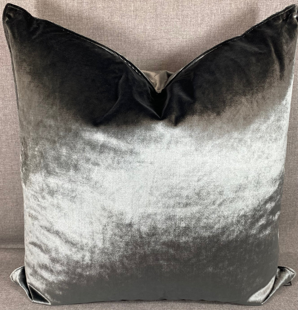 Luxury Pillow - 24" x 24" Iridescence Double Front - Graphite