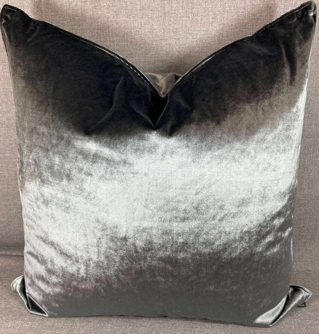 Luxury Pillow - 24" x 24" Iridescence Double Front - Graphite