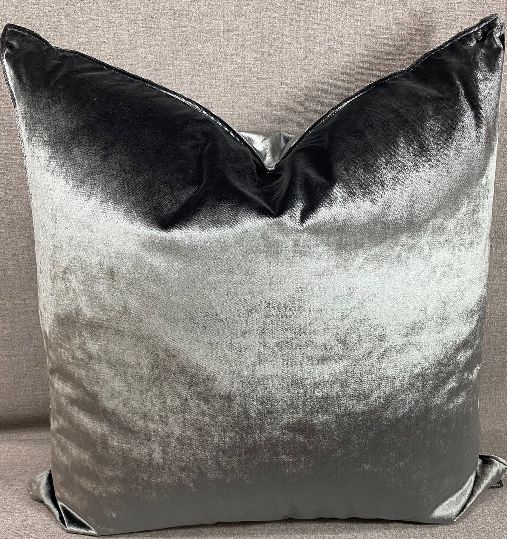 Luxury Pillow - 24" x 24" Iridescence Double Front - Graphite
