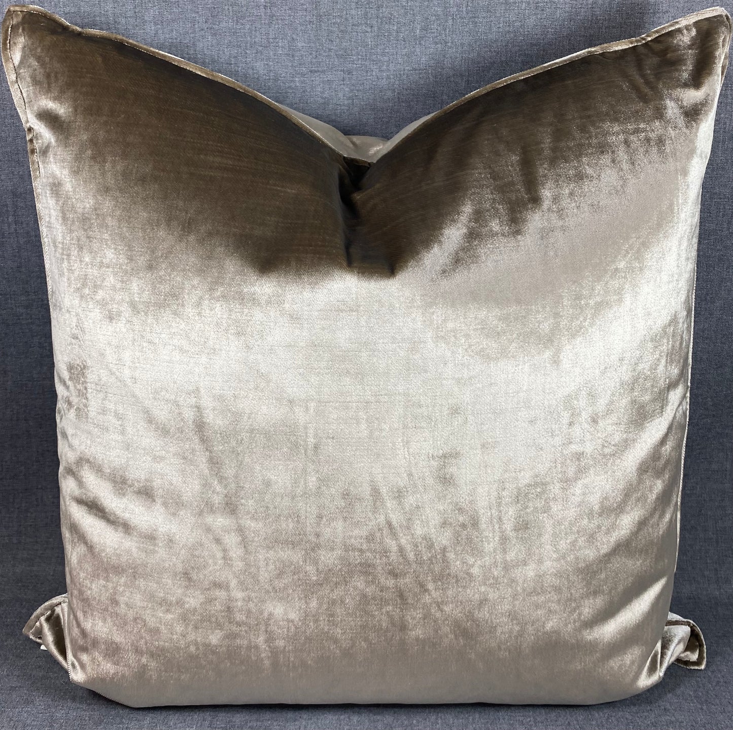 Luxury Pillow -  24" x 24" -  Iridescence Double Front - Latte