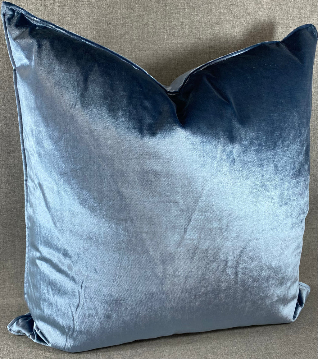Luxury Pillow -  24" x 24"-  Iridescence Double Front Baltic