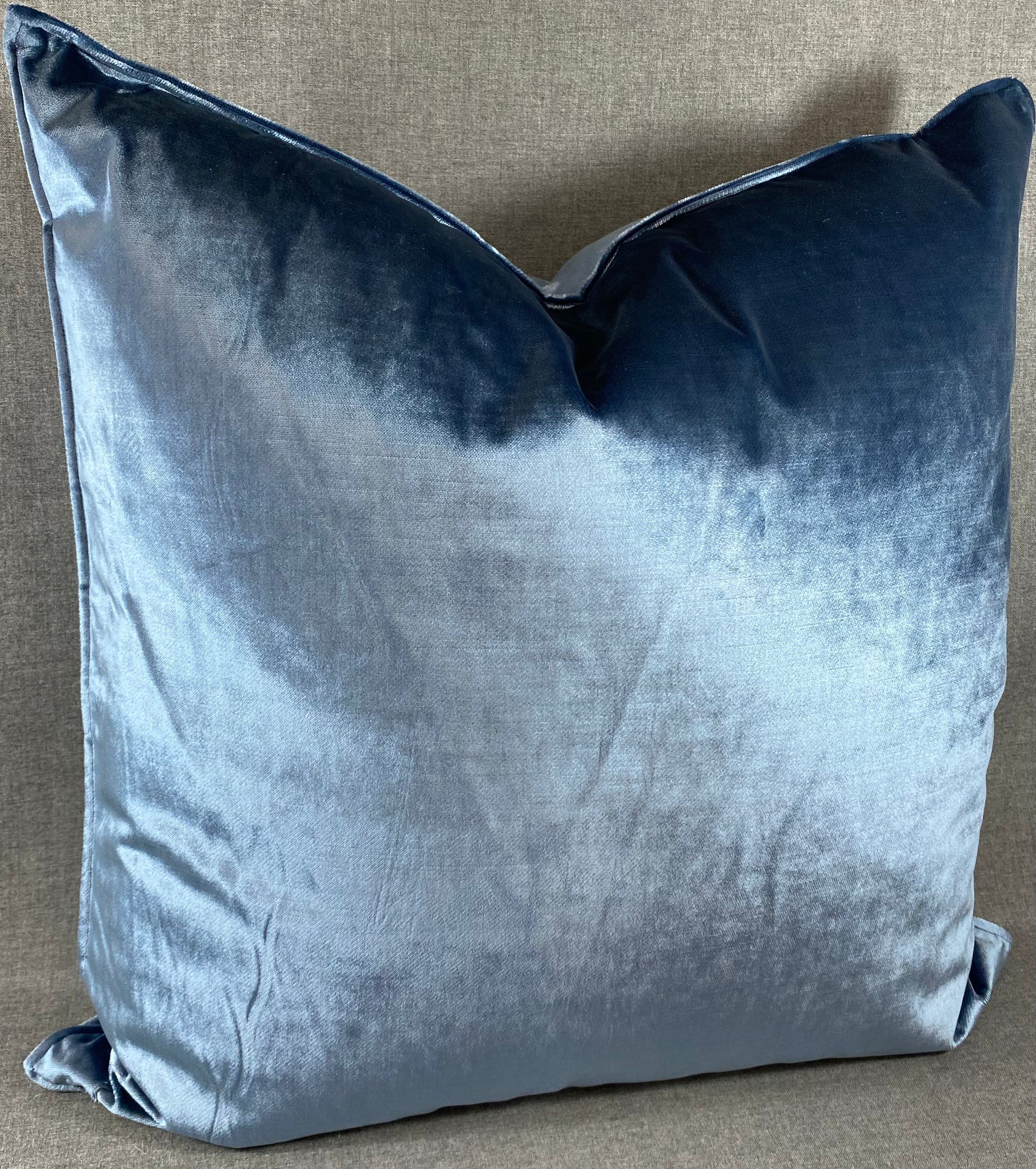 Luxury Pillow -  24" x 24"-  Iridescence Double Front Baltic