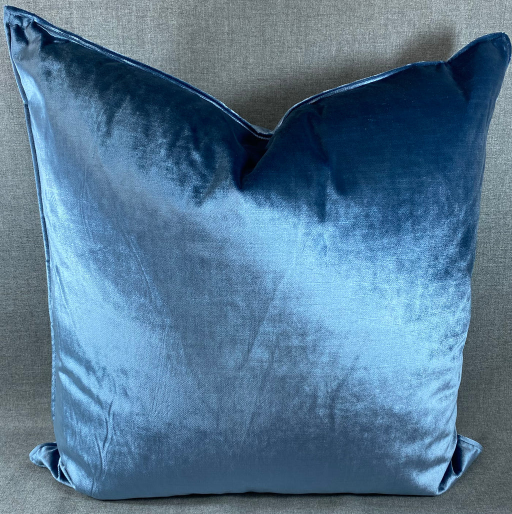 Luxury Pillow -  24" x 24"-  Iridescence Double Front Baltic