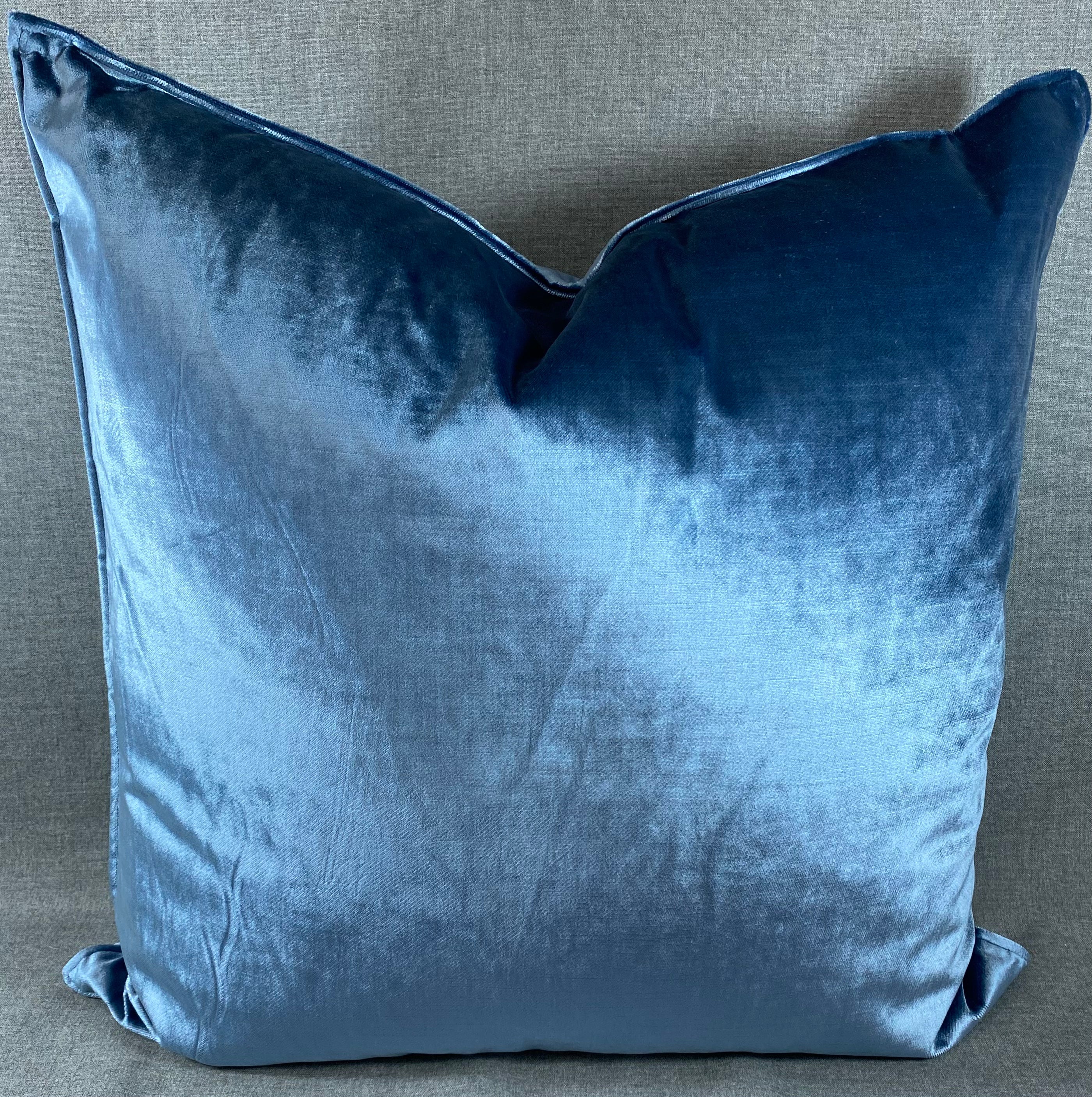 Luxury Pillow -  24" x 24"-  Iridescence Double Front Baltic