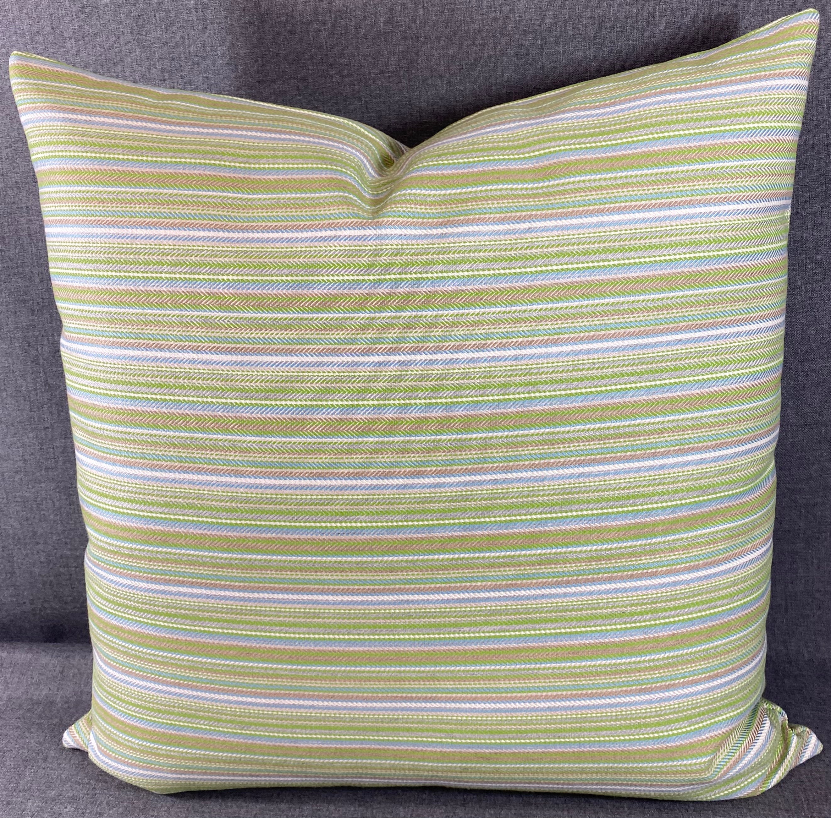 Luxury Outdoor Pillow - 22" x 22" - ODSQ Kinsley Seaweed