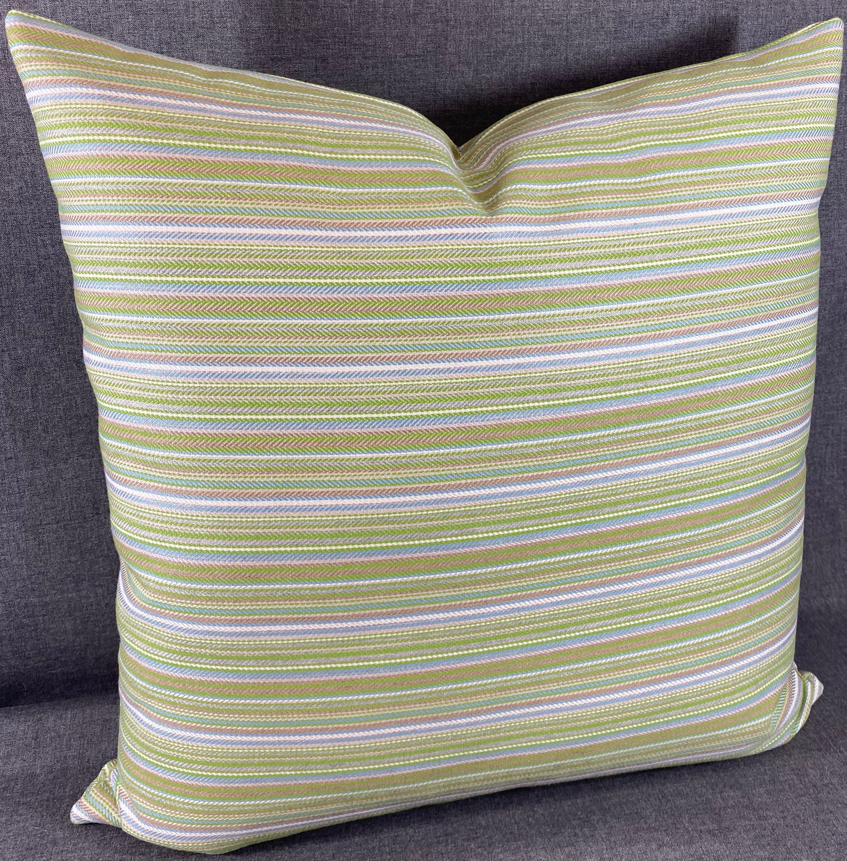 Luxury Outdoor Pillow - 22" x 22" - ODSQ Kinsley Seaweed