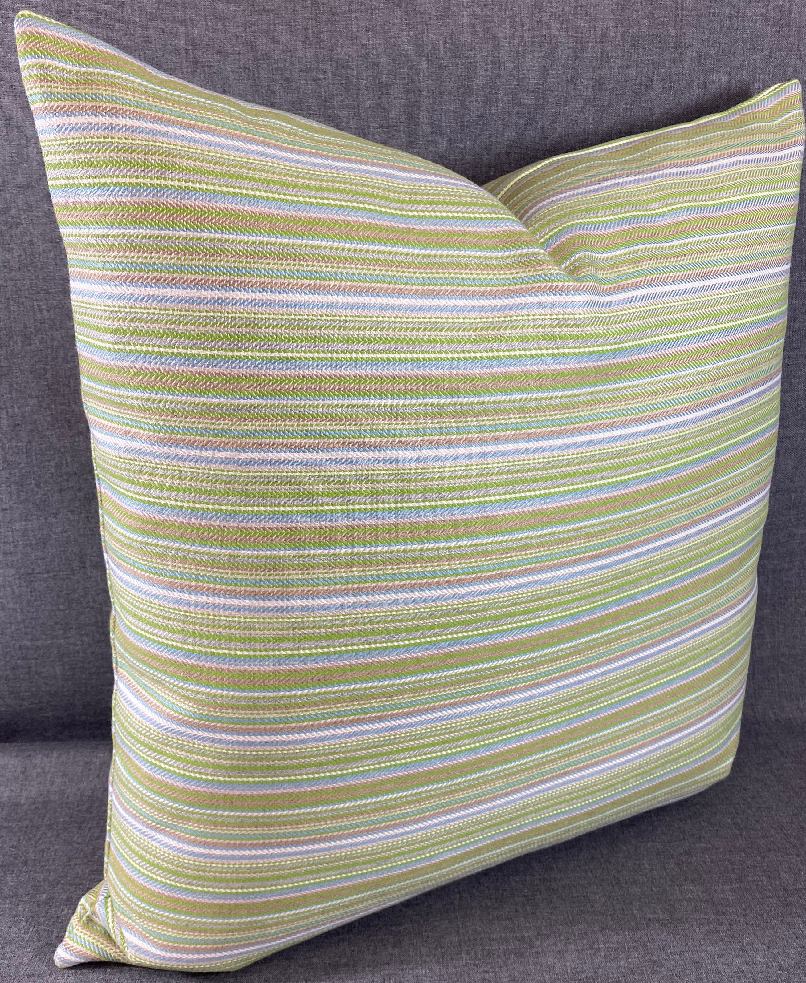 Luxury Outdoor Pillow - 22" x 22" - ODSQ Kinsley Seaweed