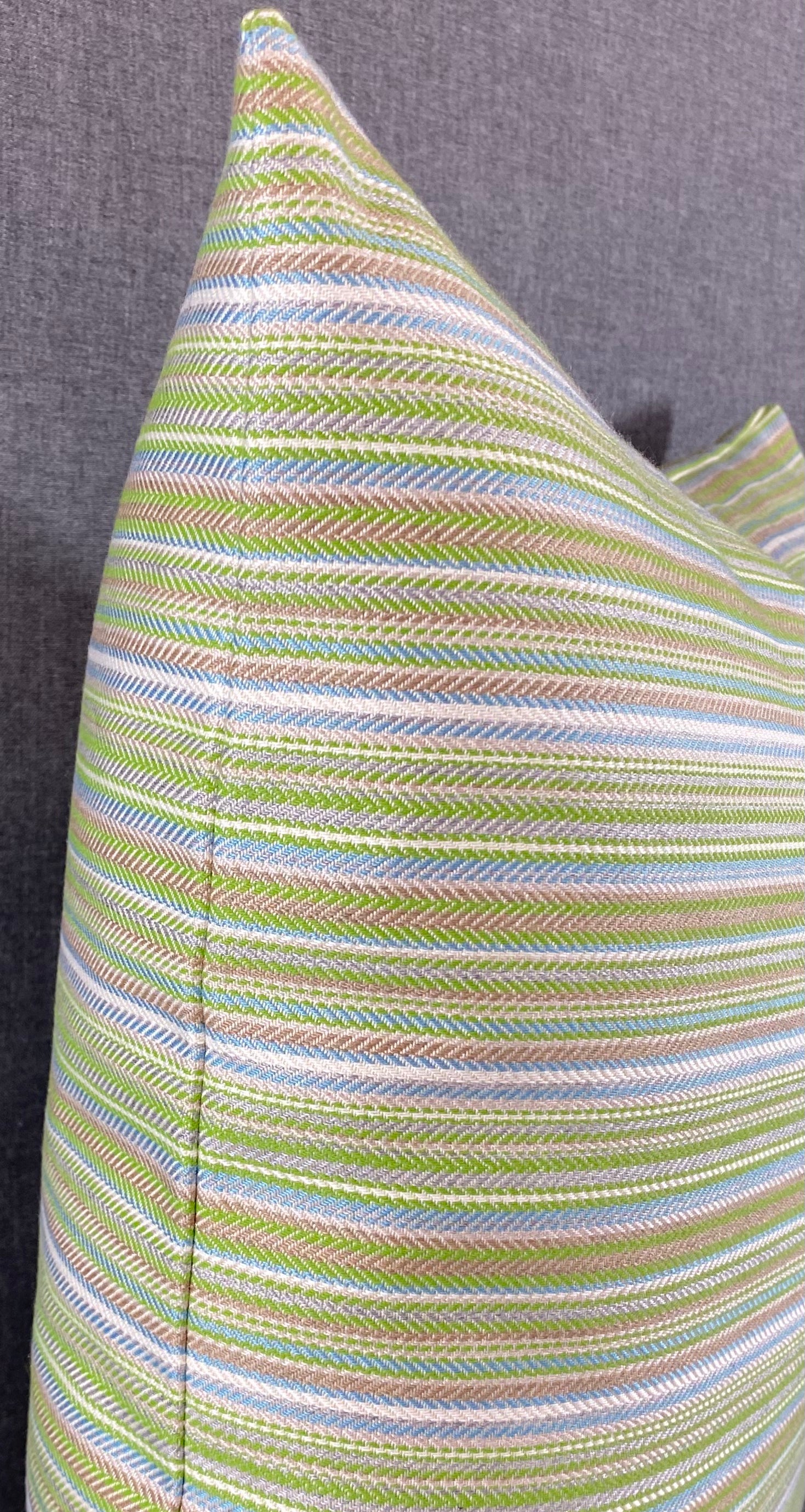 Luxury Outdoor Pillow - 22" x 22" - ODSQ Kinsley Seaweed