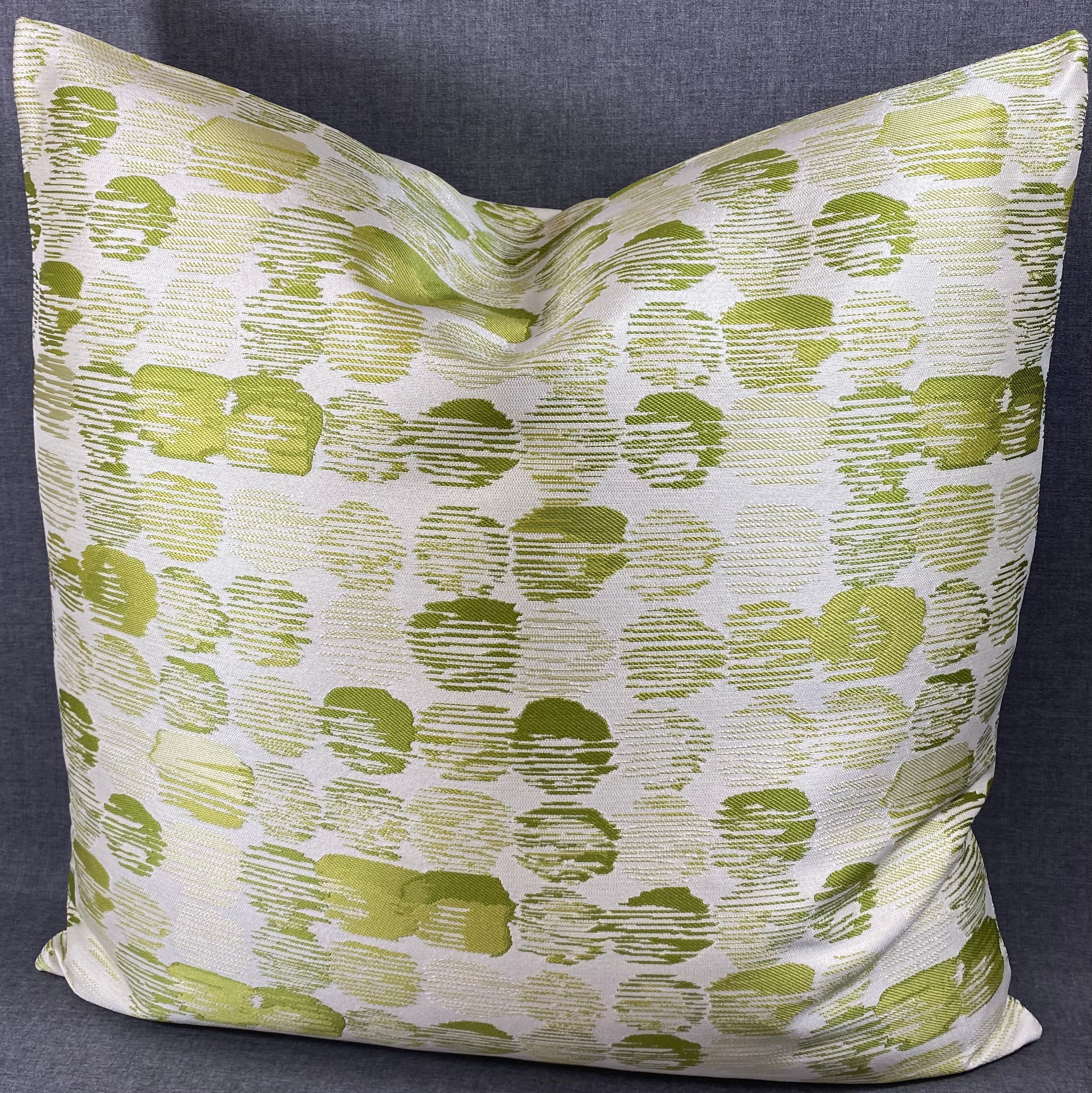 Luxury Pillow- 24" x 24" - Deepwell Lime
