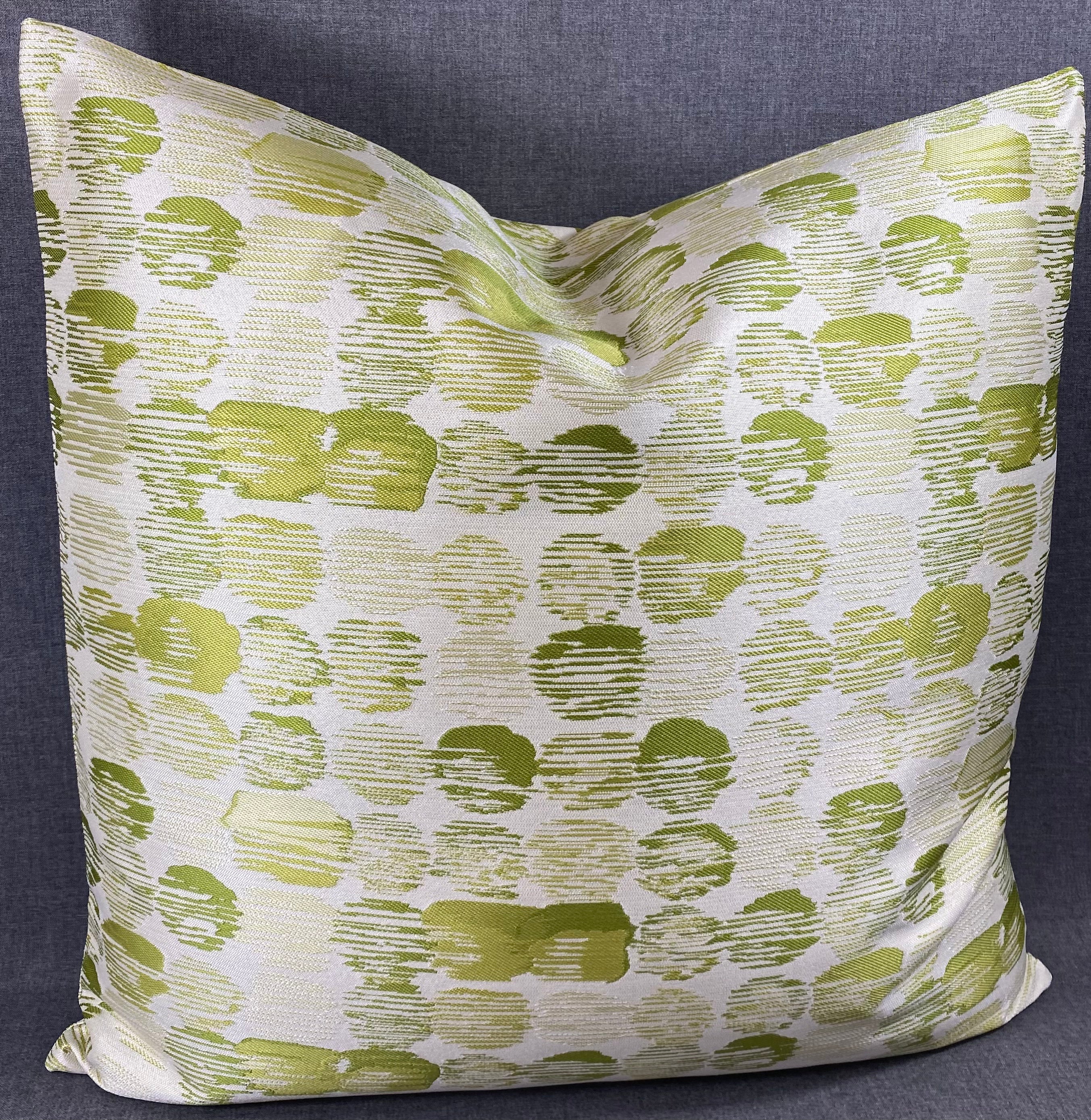 Luxury Pillow- 24" x 24" - Deepwell Lime