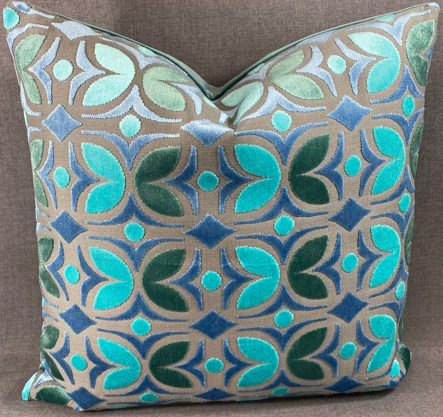 Luxury Pillow - 24" x 24"- Fritillary Silas