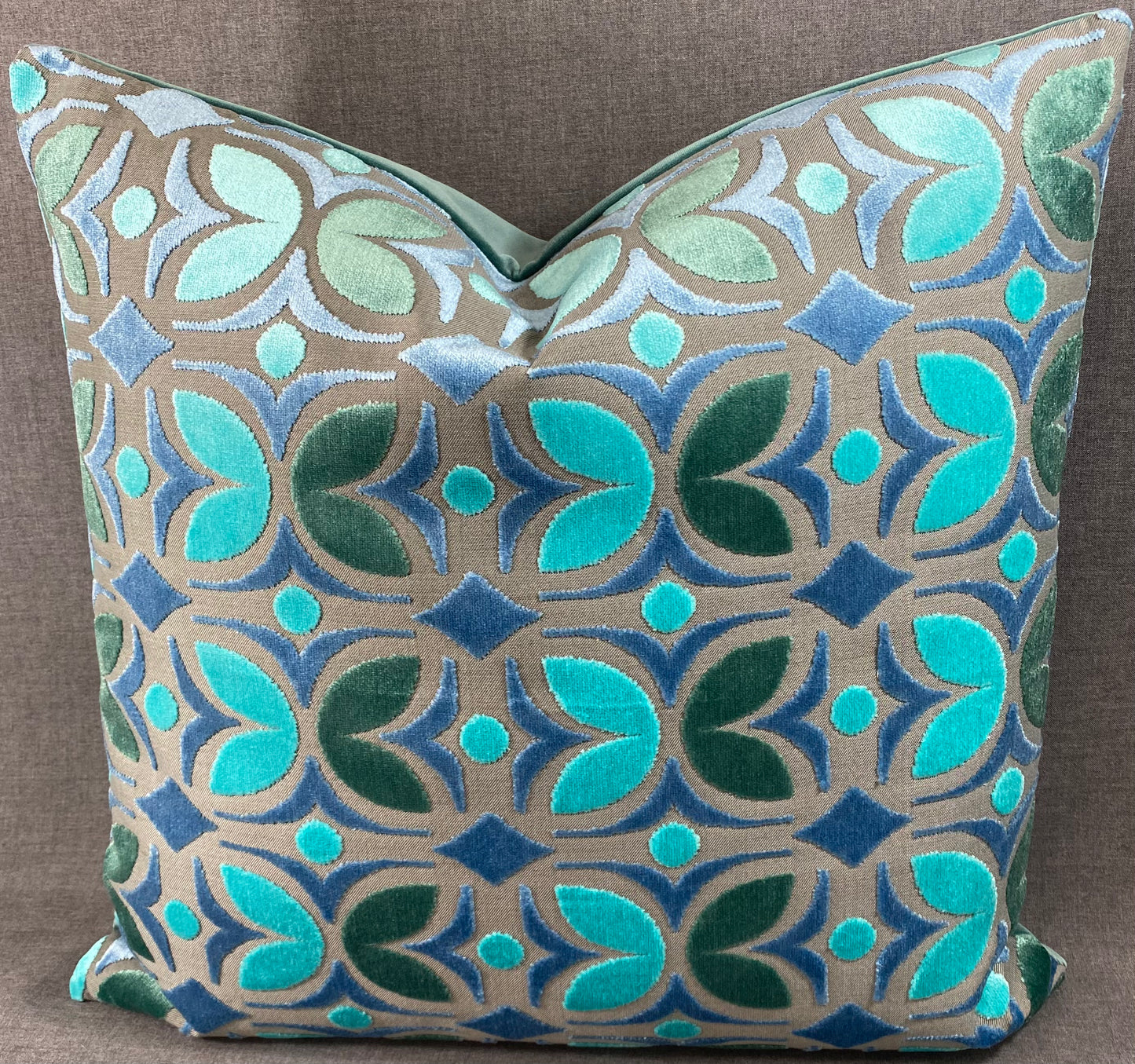 Luxury Pillow - 24" x 24"- Fritillary Silas
