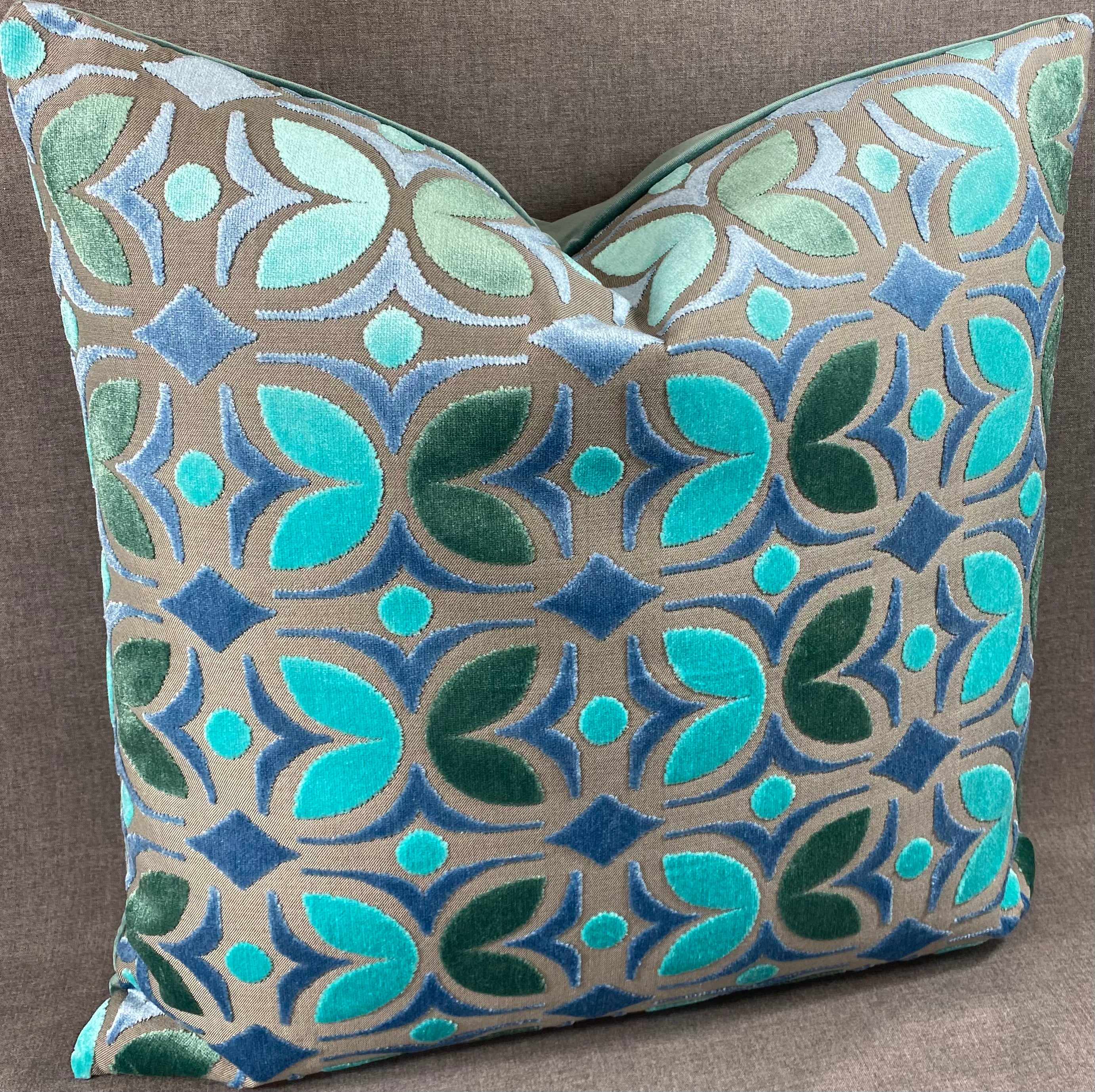 Luxury Pillow - 24" x 24"- Fritillary Silas