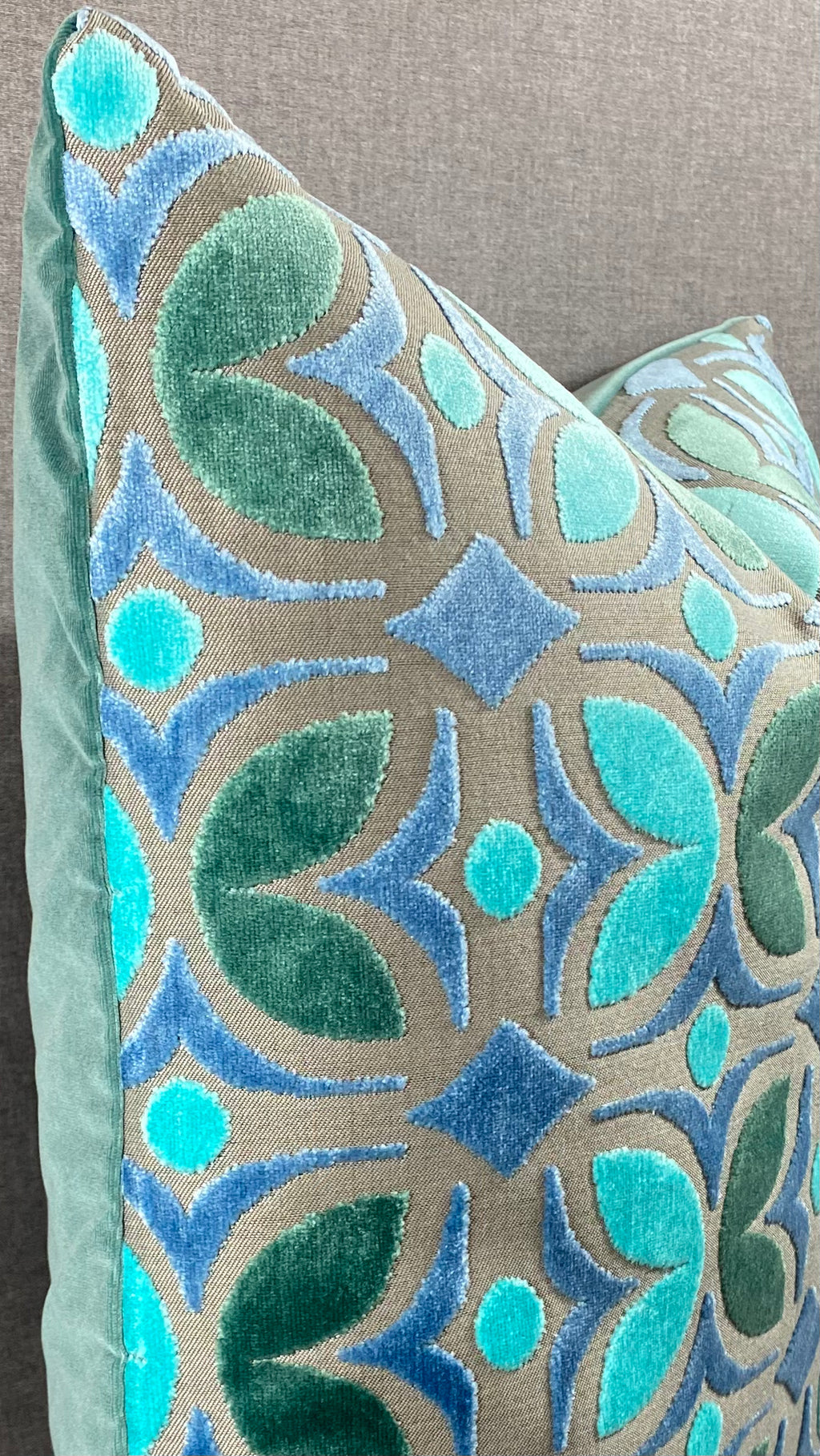 Luxury Pillow - 24" x 24"- Fritillary Silas