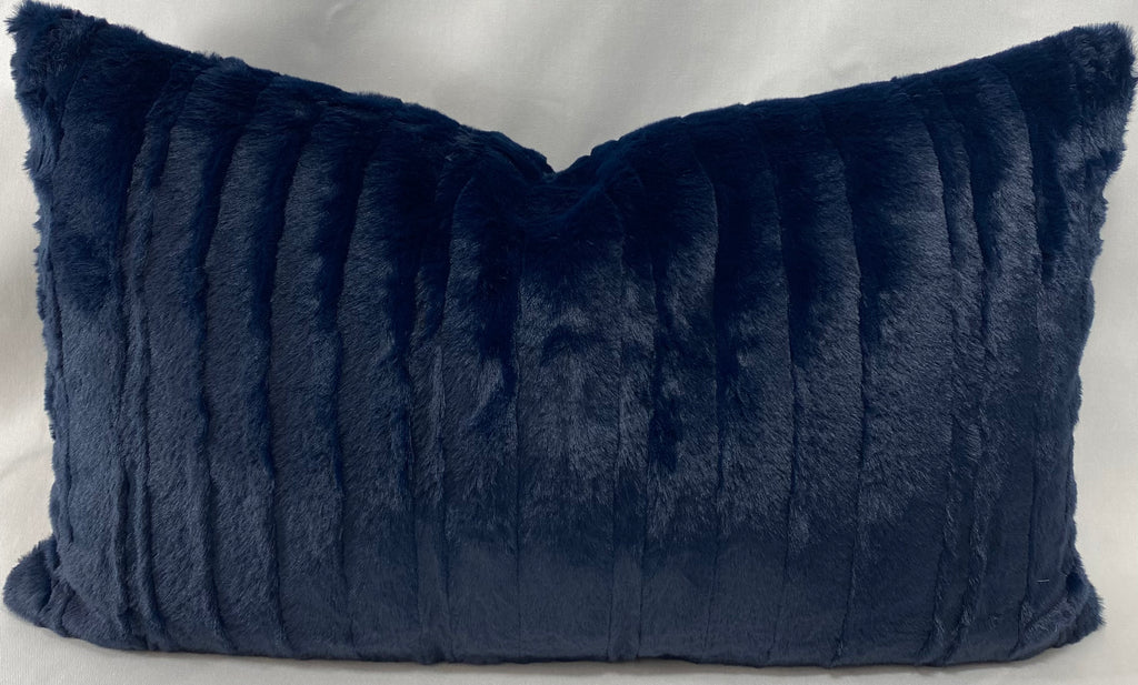 Luxury Lumbar Pillow - 24" x 14" - Spalding Midnight