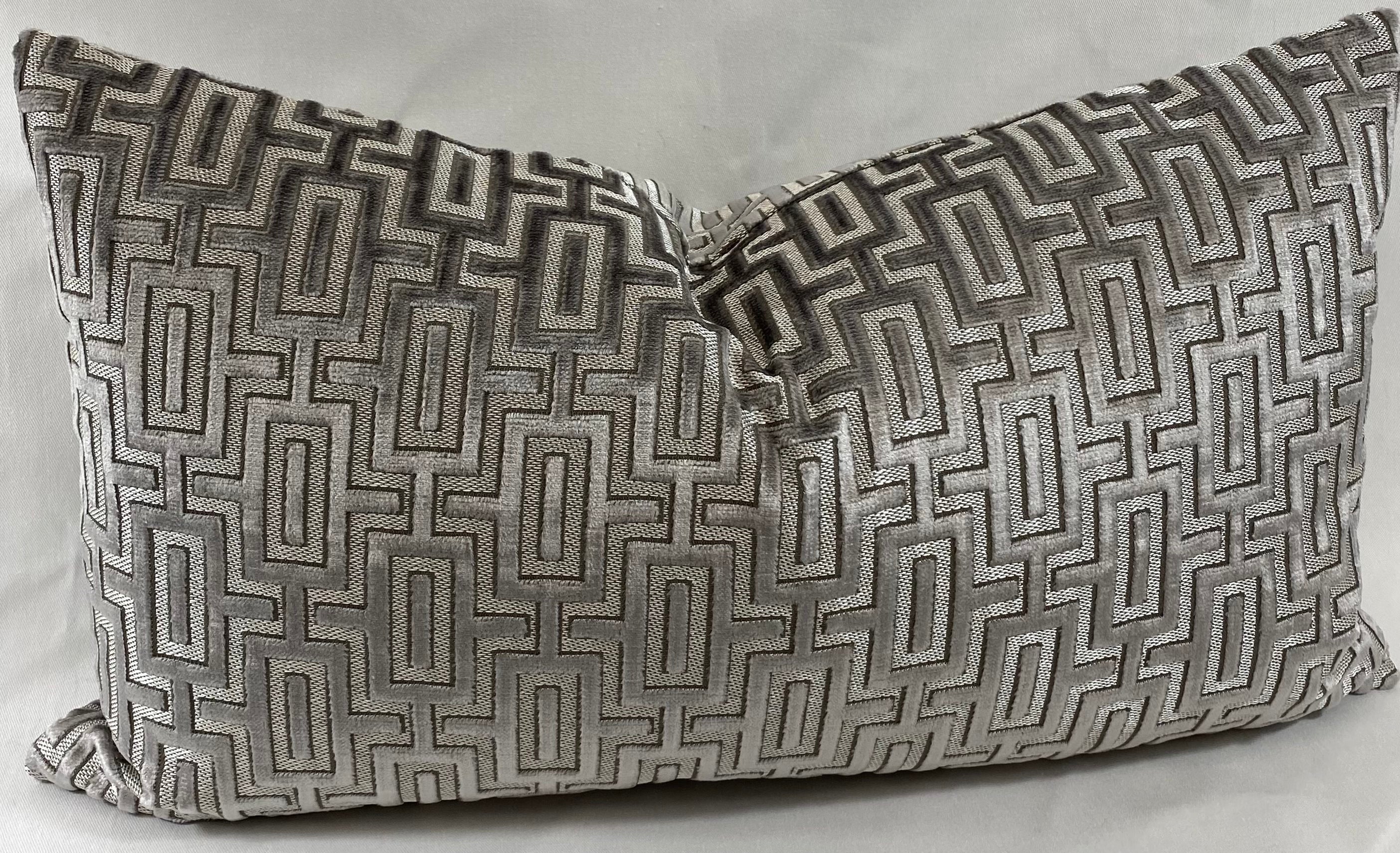 Luxury Lumbar Pillow - 24" x 14" -Bergman Nickel