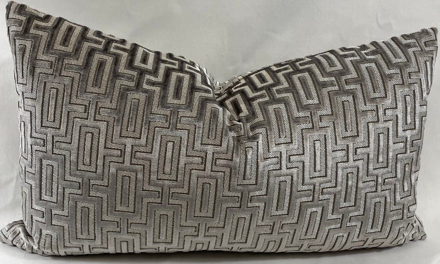 Luxury Lumbar Pillow - 24" x 14" -Bergman Nickel