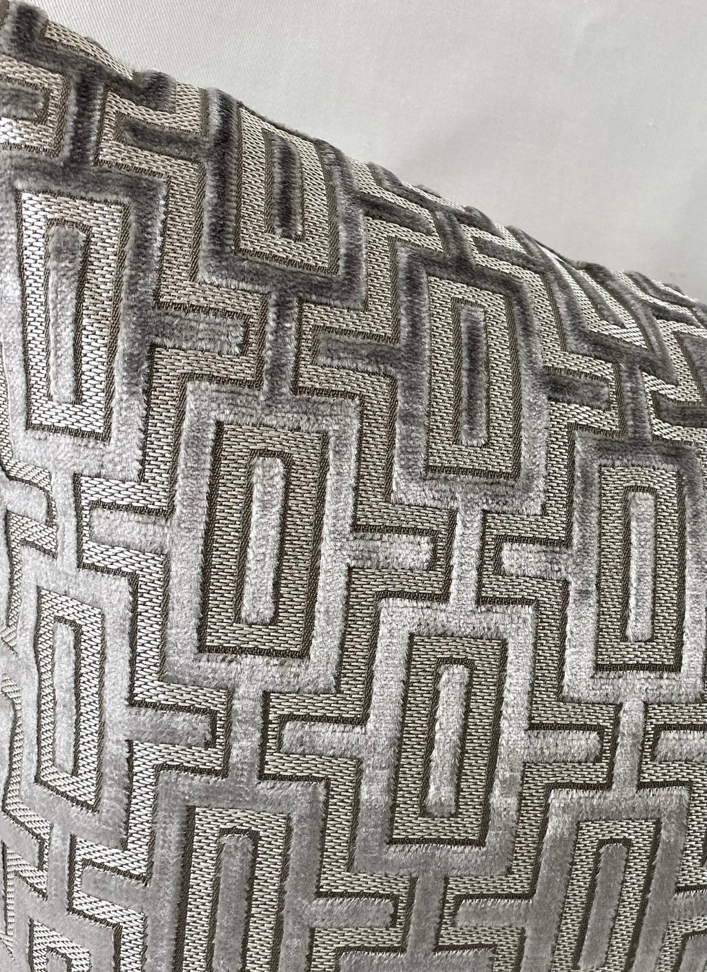 Luxury Pillow – 24" × 24" – Bergman Nickel