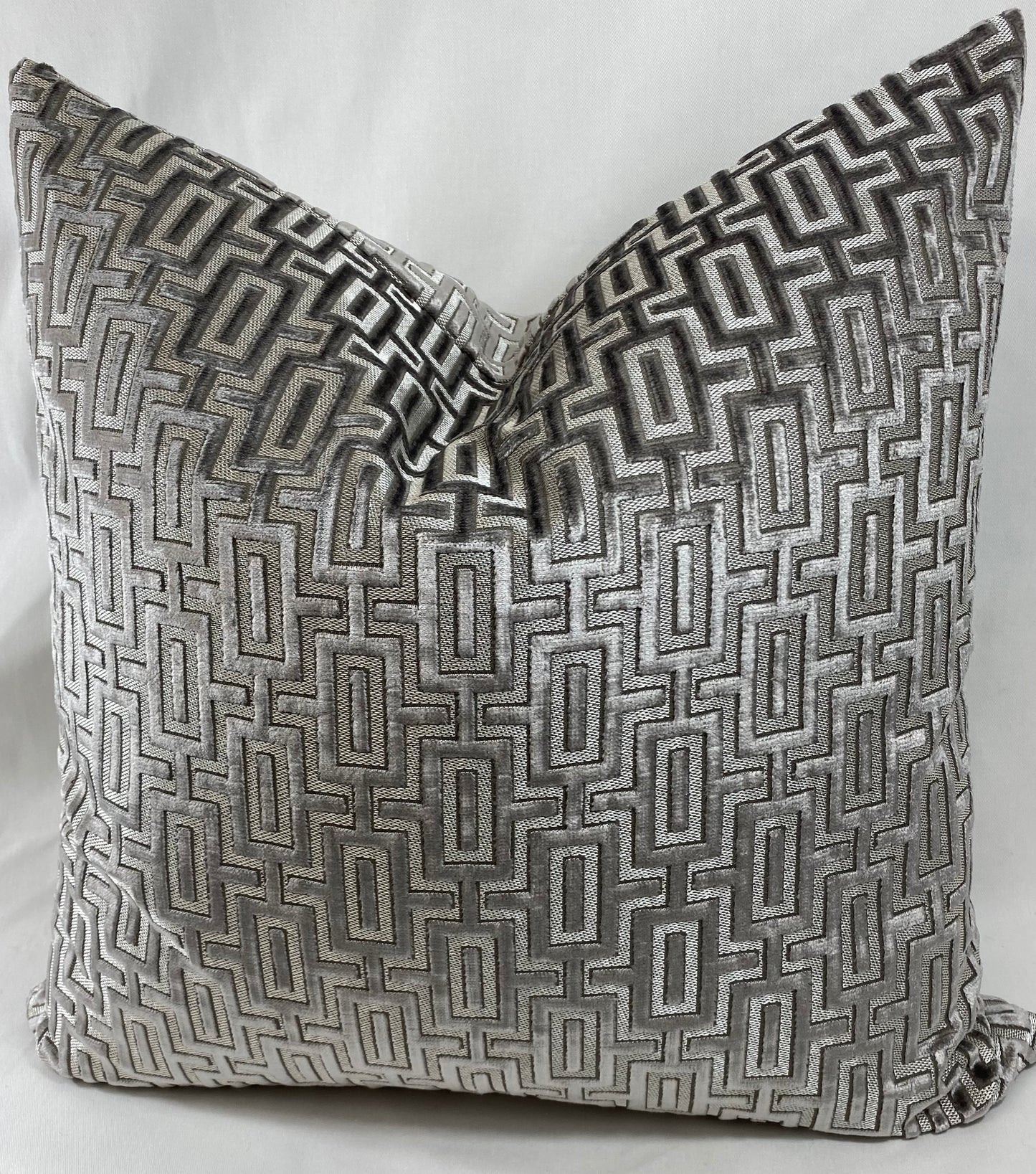 Luxury Pillow - 24” x 24” - Bergman Nickel