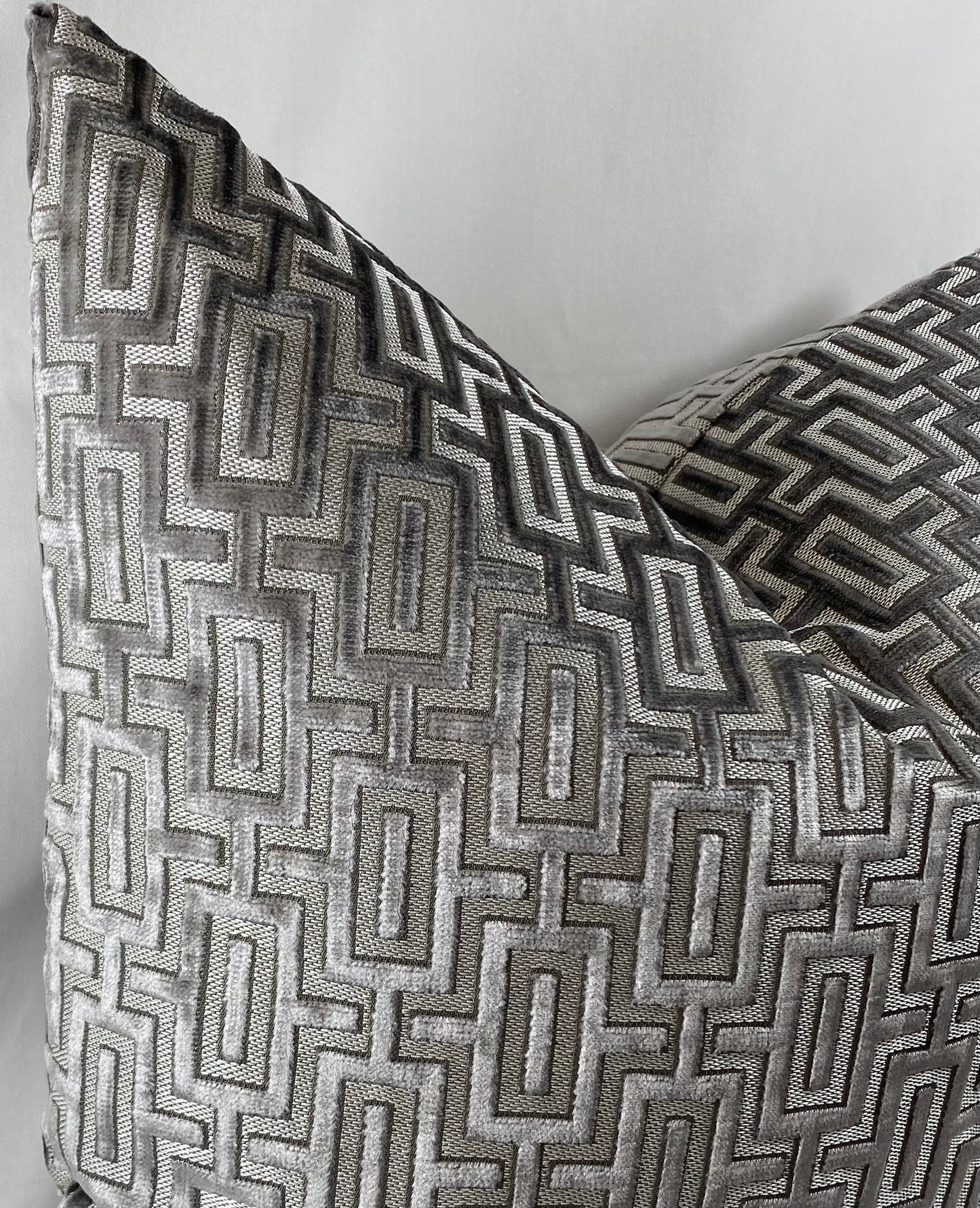 Luxury Pillow - 24” x 24” - Bergman Nickel