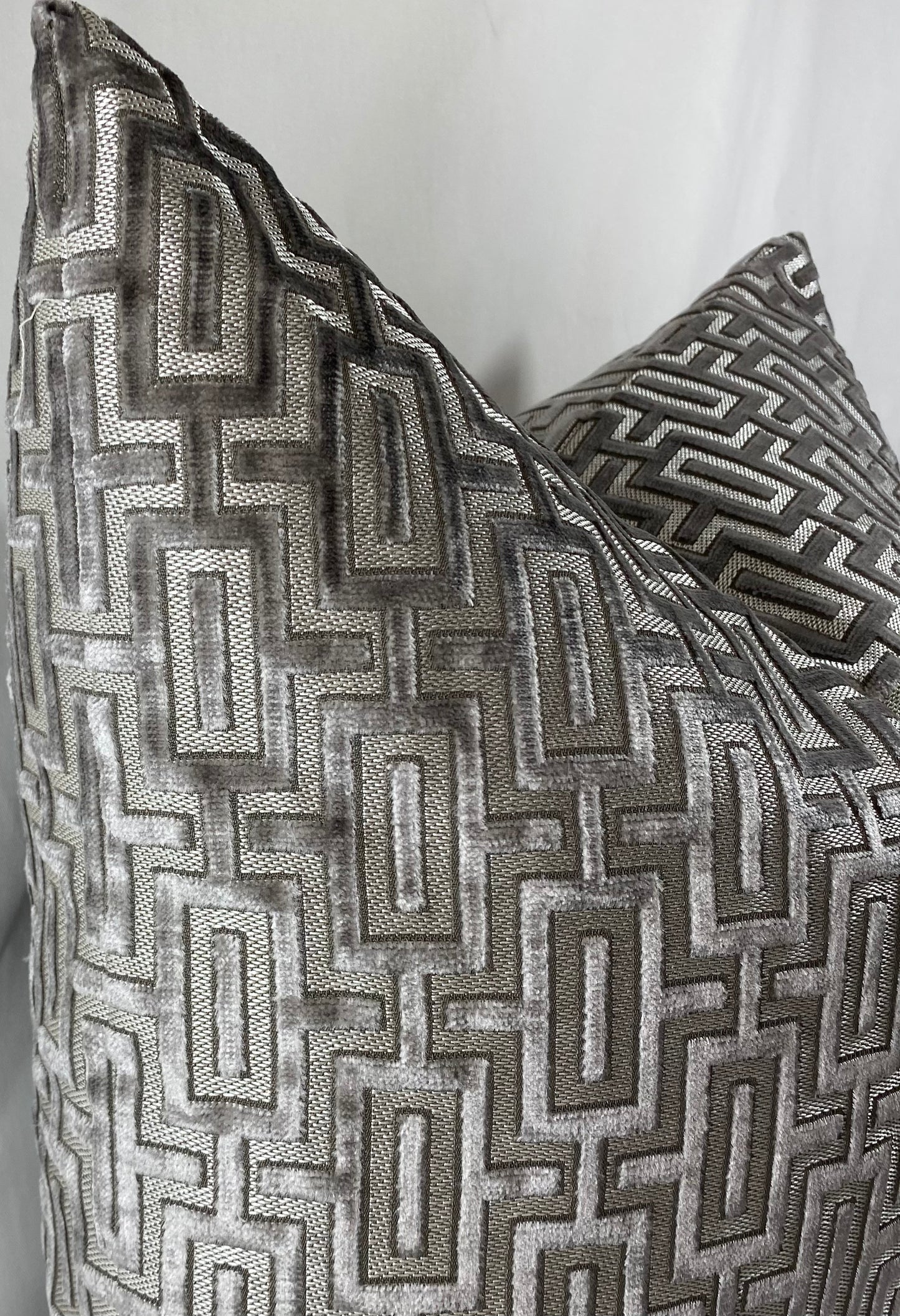 Luxury Pillow - 24” x 24” - Bergman Nickel