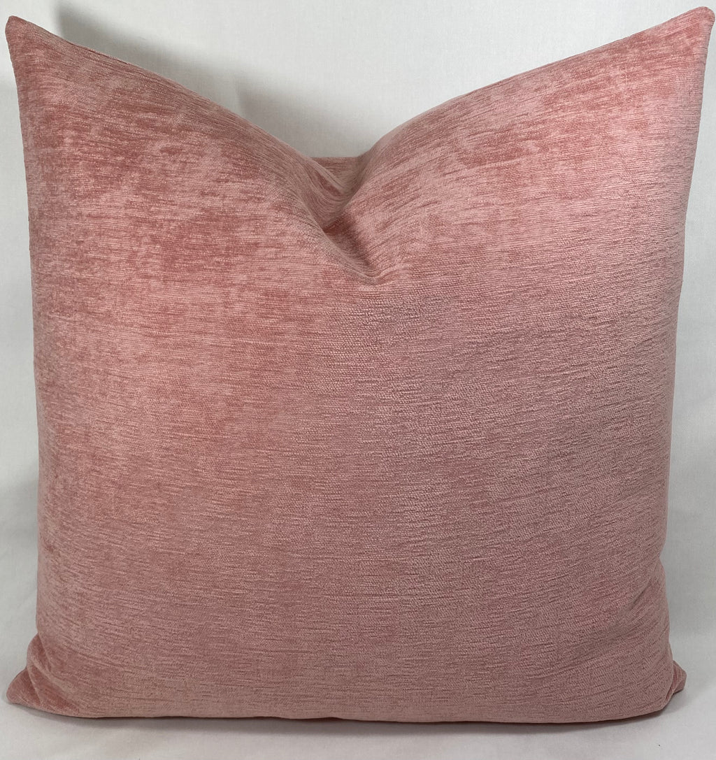 Luxury Pillow - 24” x 24”- Blush Crush