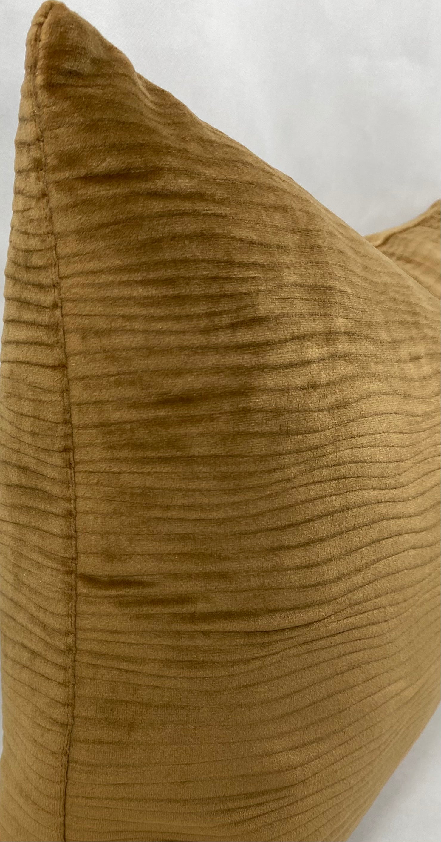 Luxury Lumbar Pillow - 24" x 14" - Stream Walnut