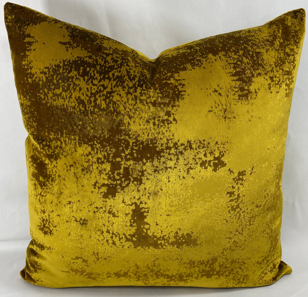 Luxury Pillow - 24" x 24"- Grated Ochre